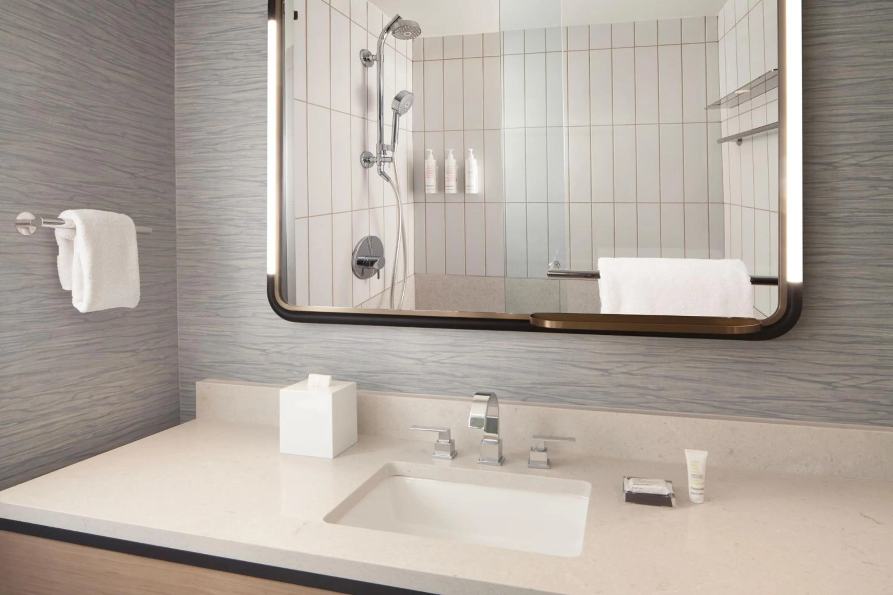 Bathroom in Houston Marriott Sugar Land