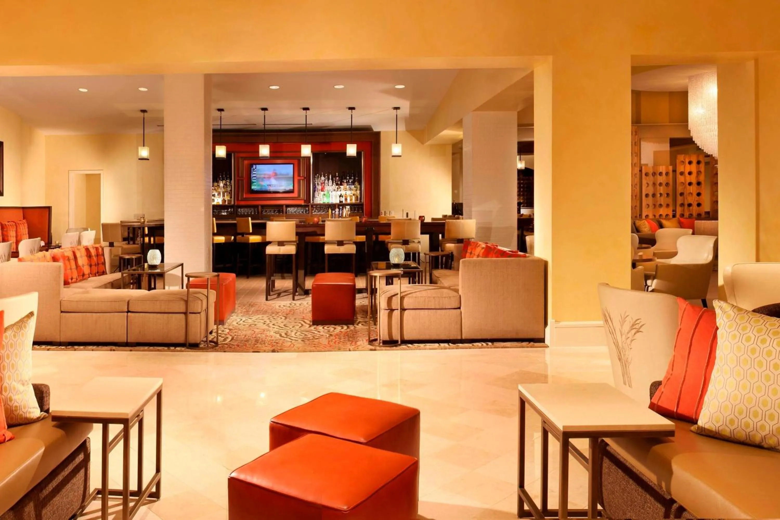 Lounge or bar in Houston Marriott Sugar Land