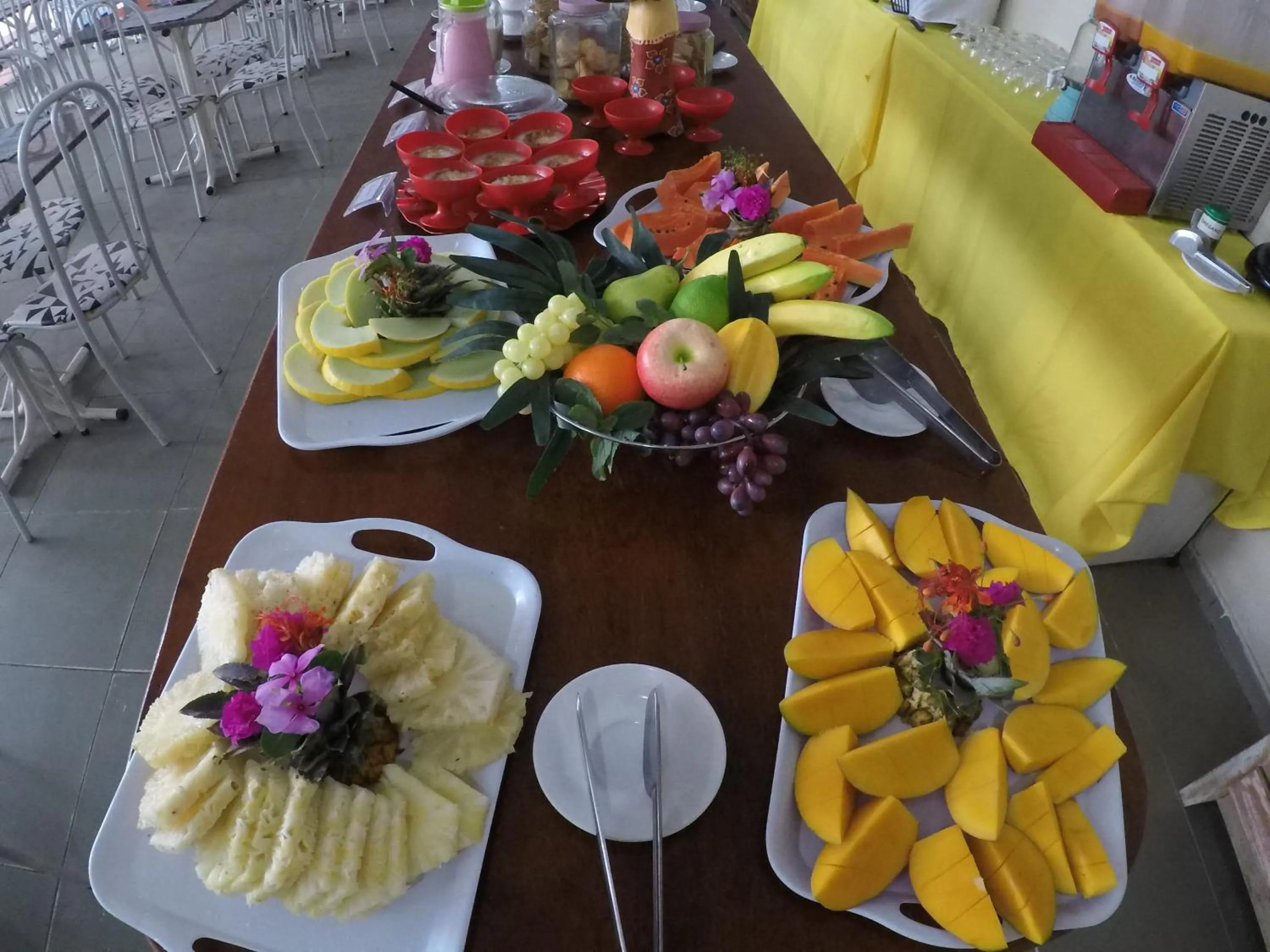 Food and drinks in Pousada Sal e Mar Maracaipe