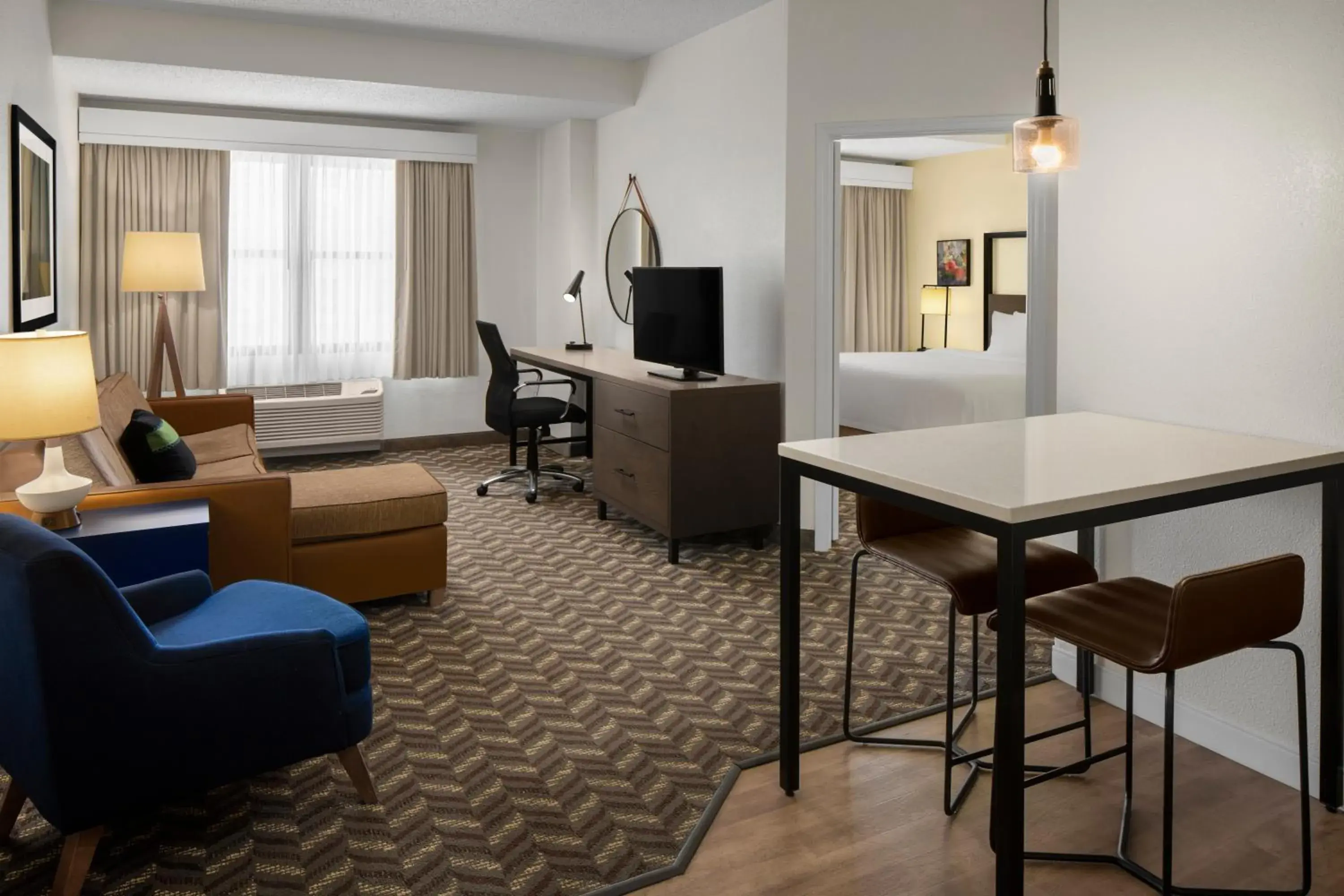 One-Bedroom King Suite in Residence Inn New Rochelle One-Bedroom King Suite in Residence Inn New Rochelle