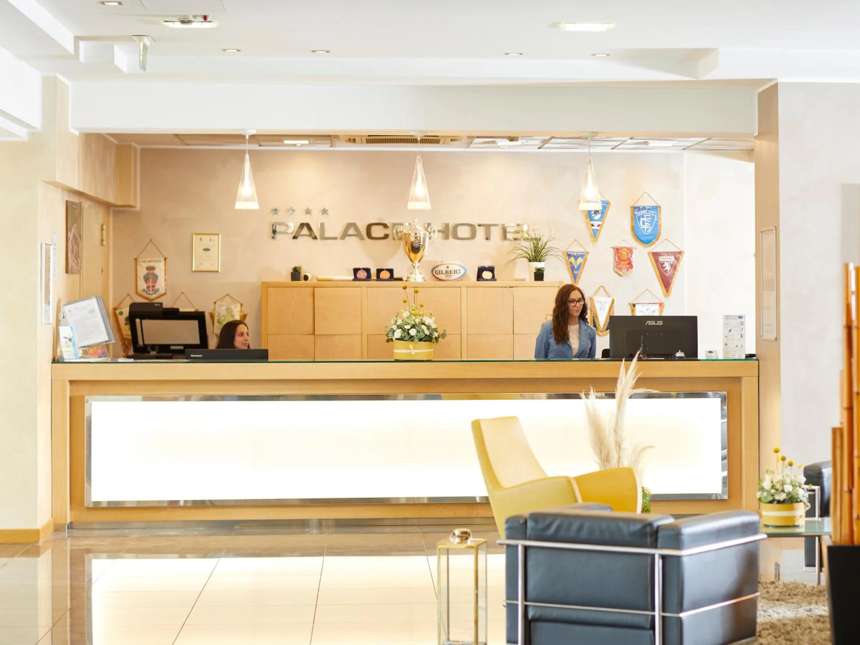 Lobby or reception in Palace Hotel Zingonia