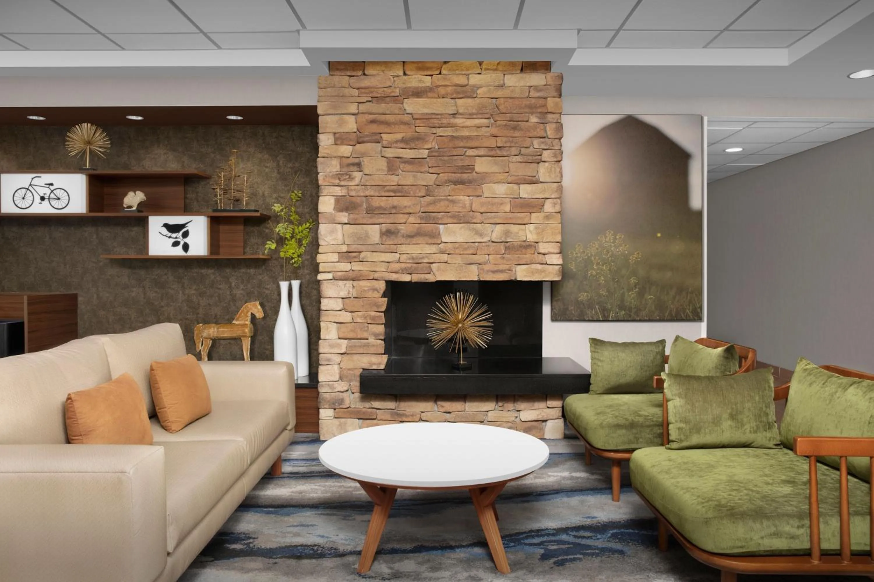 Lobby or reception in Fairfield Inn & Suites Dulles Airport