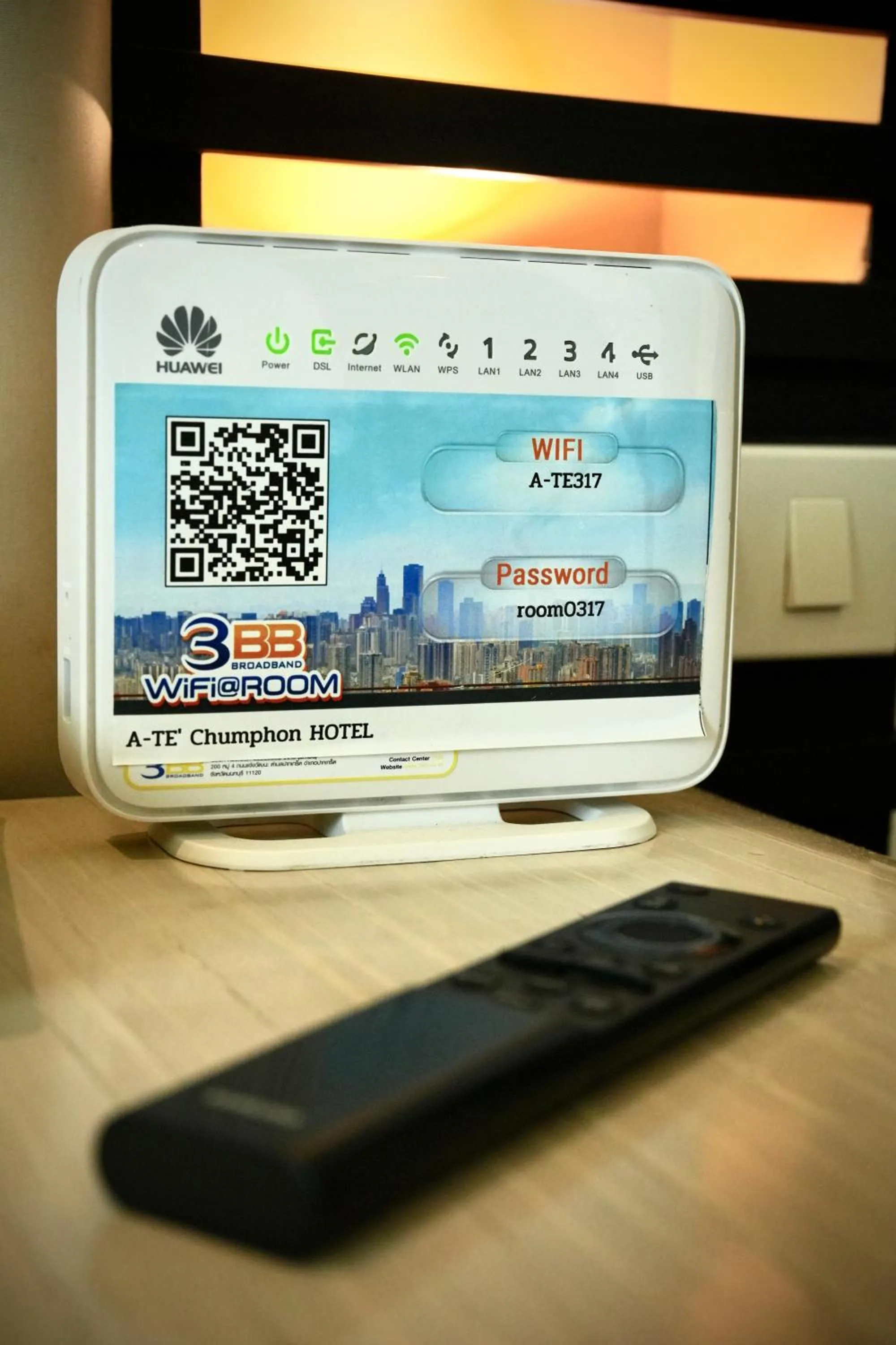 internet in A-Te Chumphon Hotel - SHA Plus