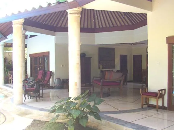 Seating area in Bali Golden Villas
