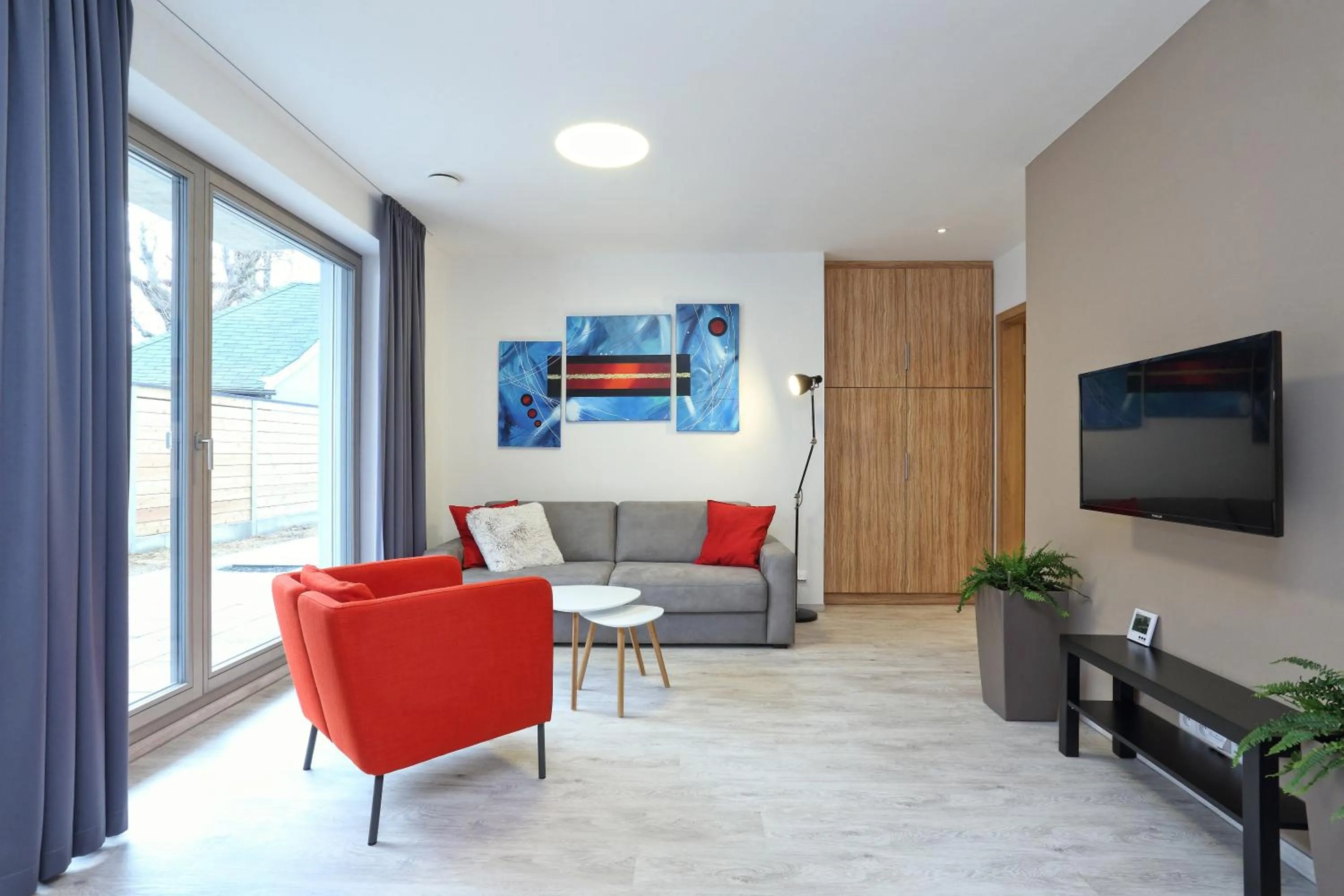 Living room in Apartmány Terasy Café