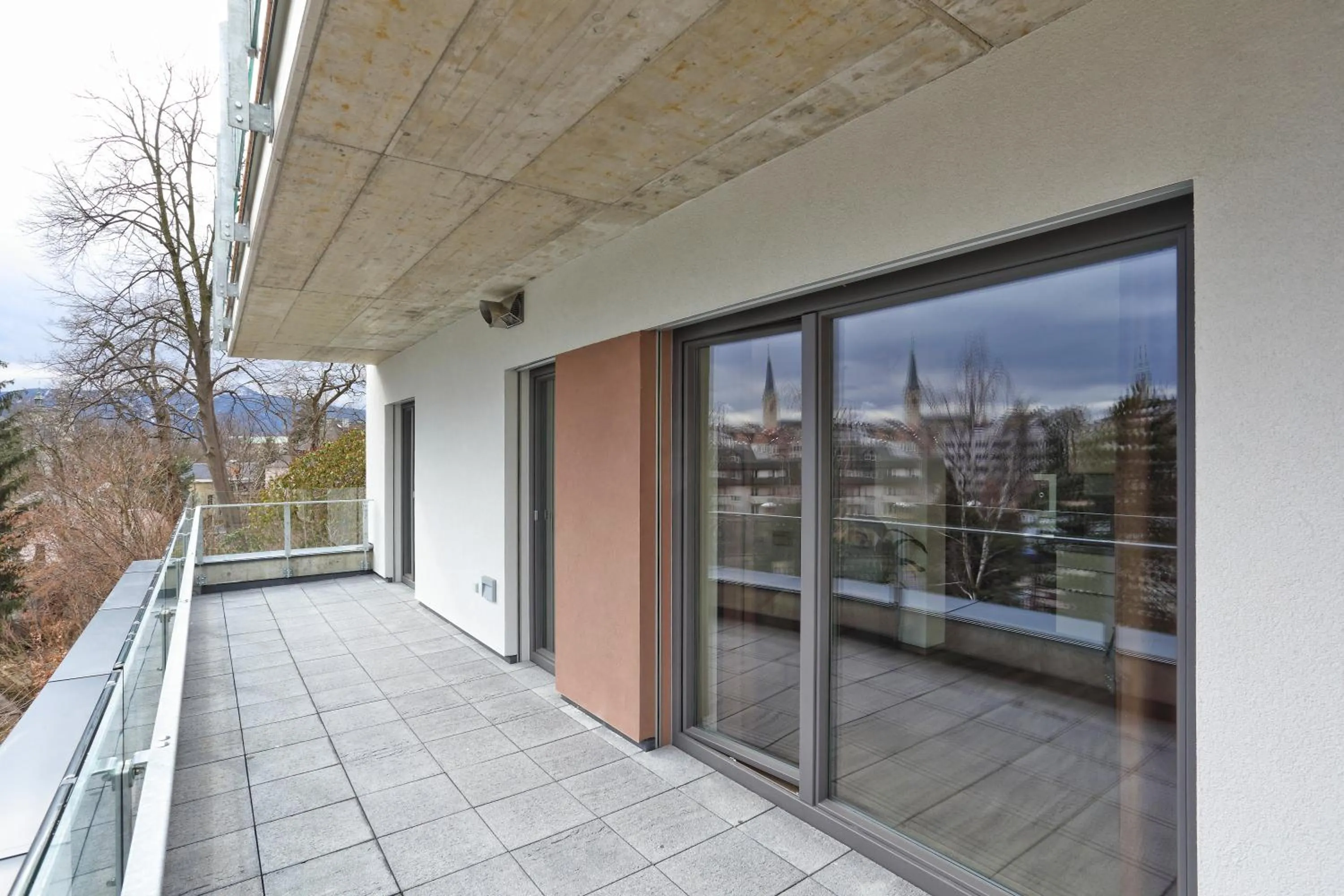 Balcony/Terrace in Apartmány Terasy Café