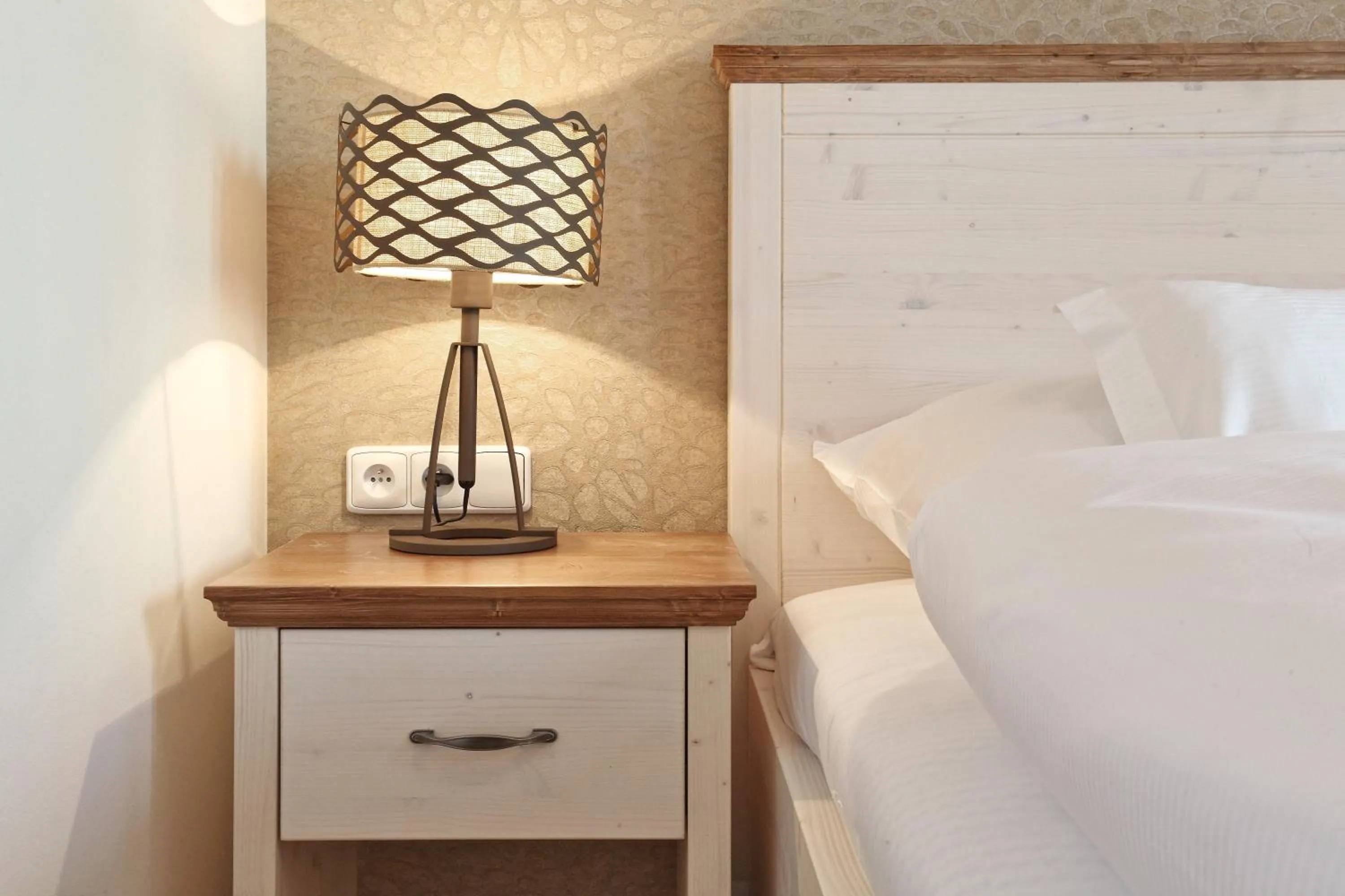 Decorative detail, Bed in Apartmány Terasy Café