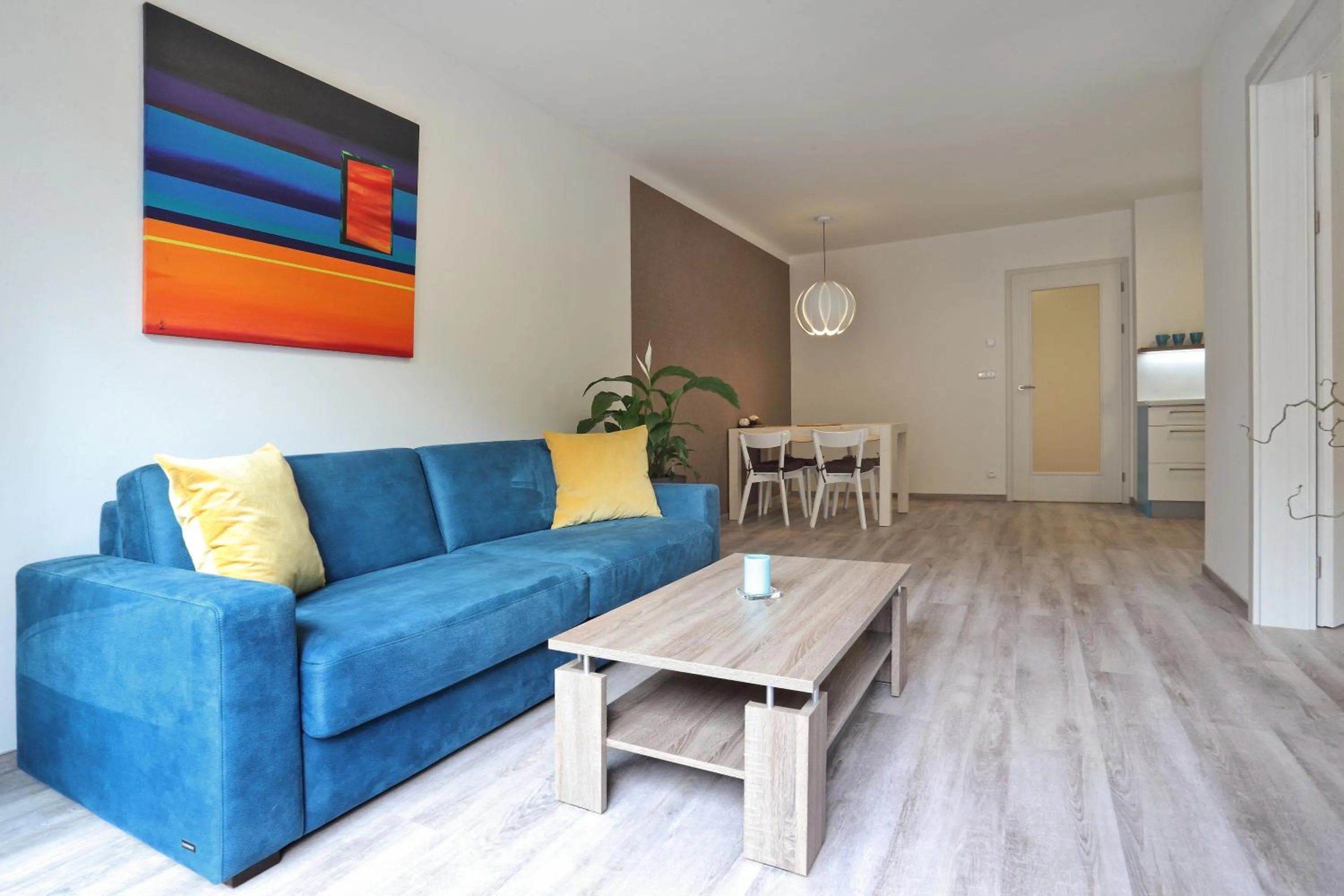 Living room in Apartmány Terasy Café