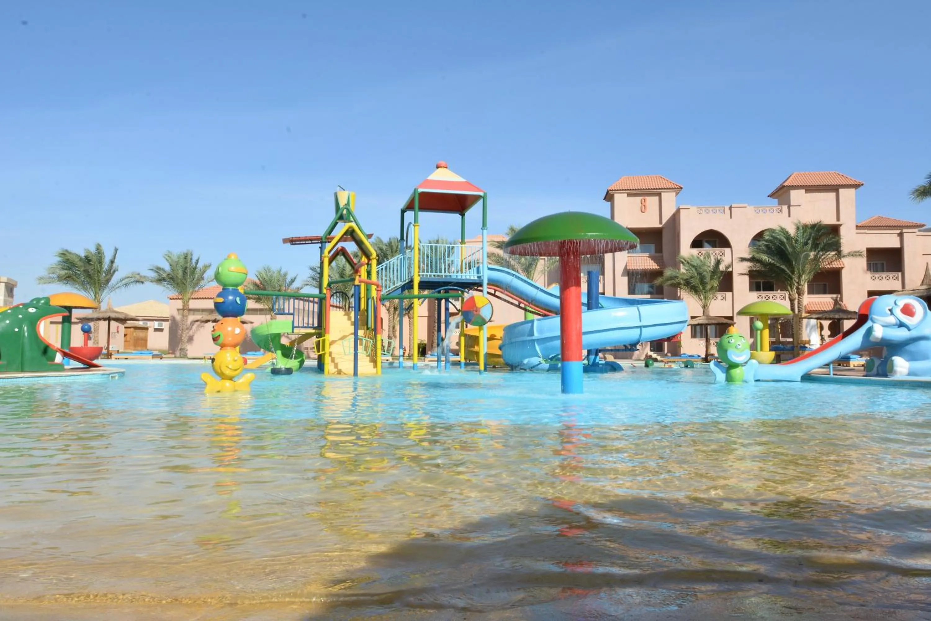 Aqua park in Pickalbatros Aqua Blu Resort - Hurghada