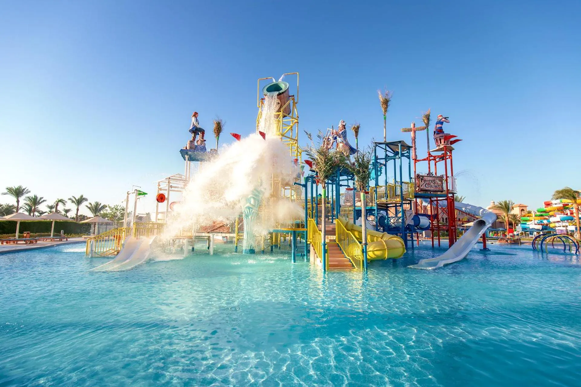 Aqua park in Pickalbatros Aqua Blu Resort - Hurghada