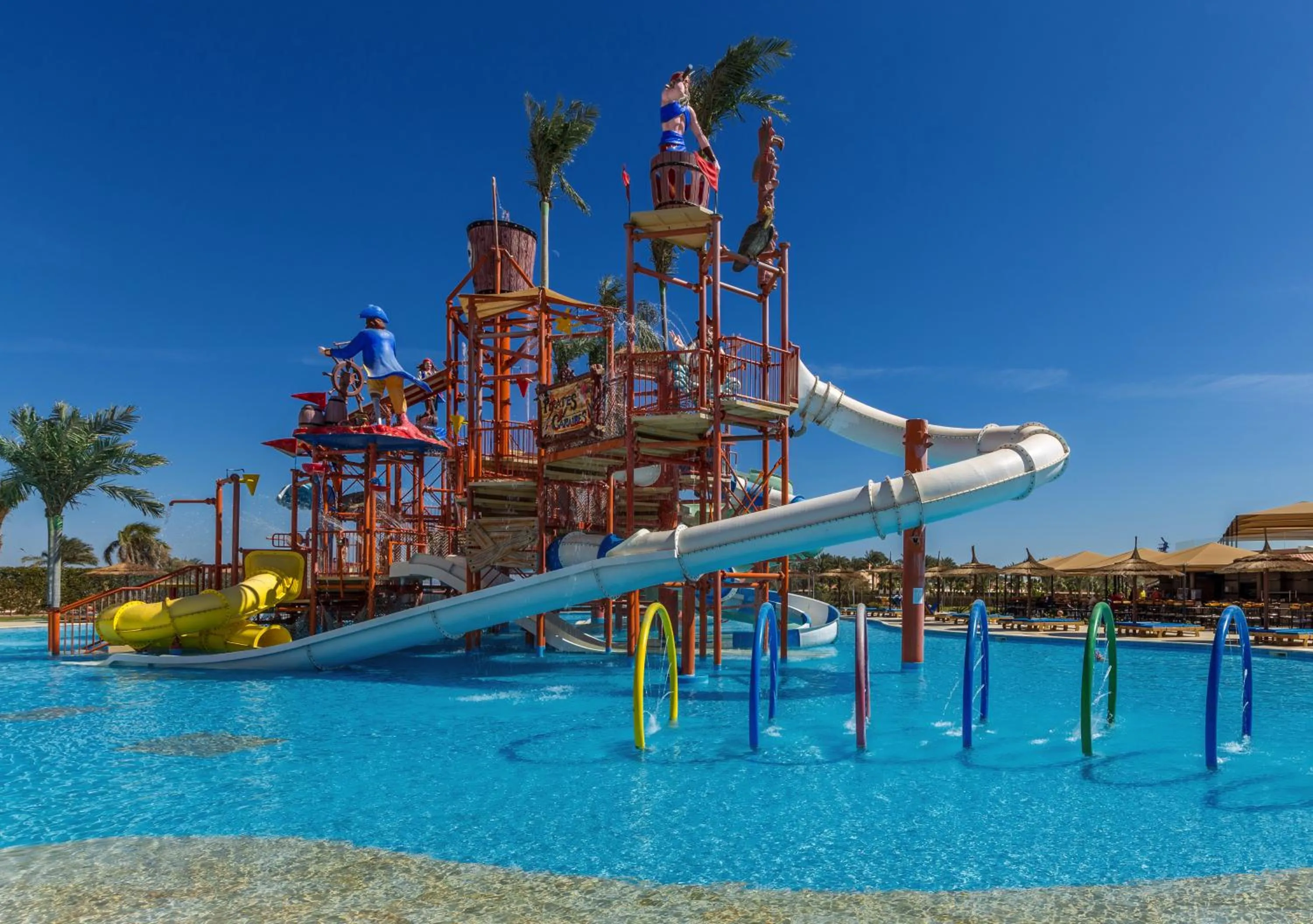 Aqua park in Pickalbatros Aqua Blu Resort - Hurghada
