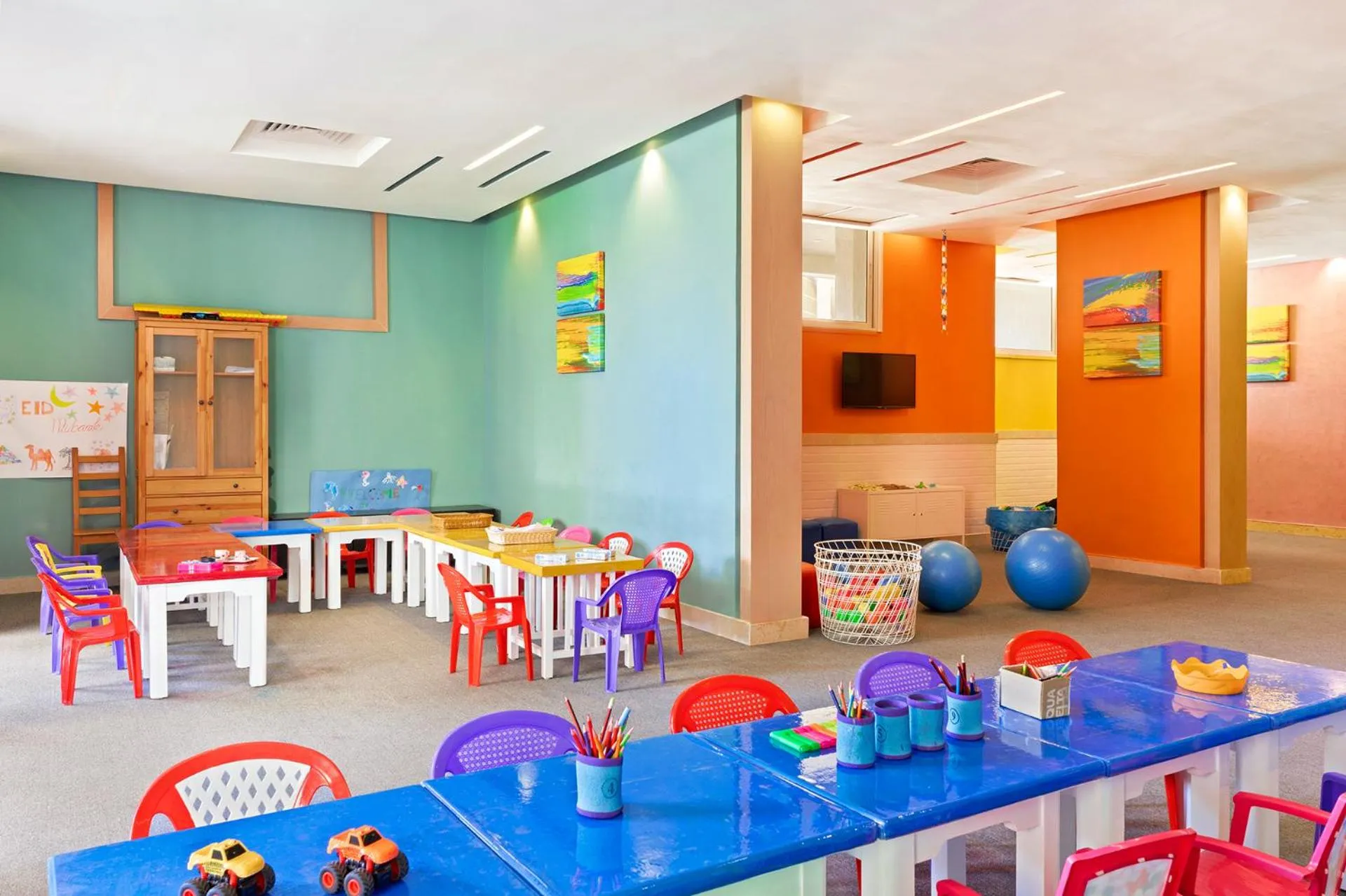 Kids's club in Pickalbatros Aqua Blu Resort - Hurghada