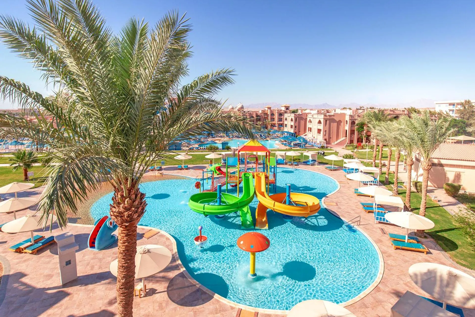 Aqua park in Pickalbatros Aqua Blu Resort - Hurghada