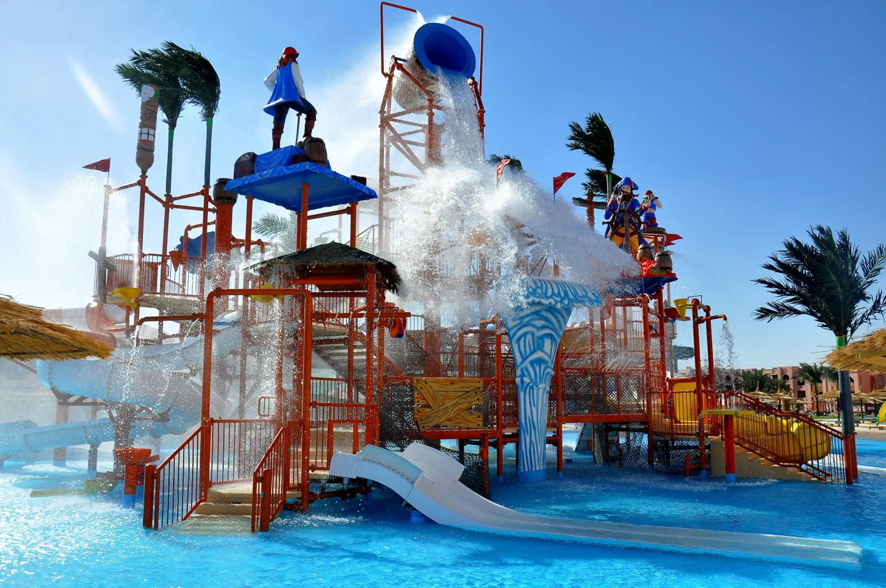 Aqua park in Pickalbatros Aqua Blu Resort - Hurghada