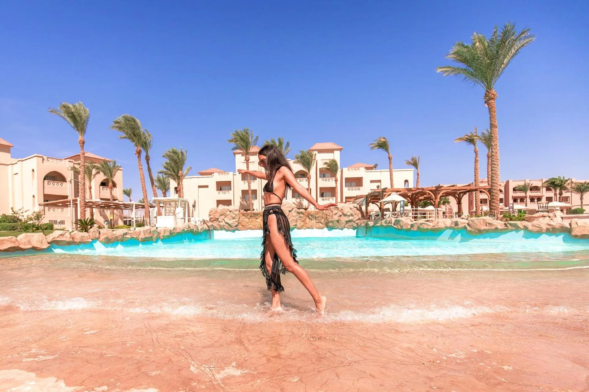 Day in Pickalbatros Aqua Blu Resort - Hurghada