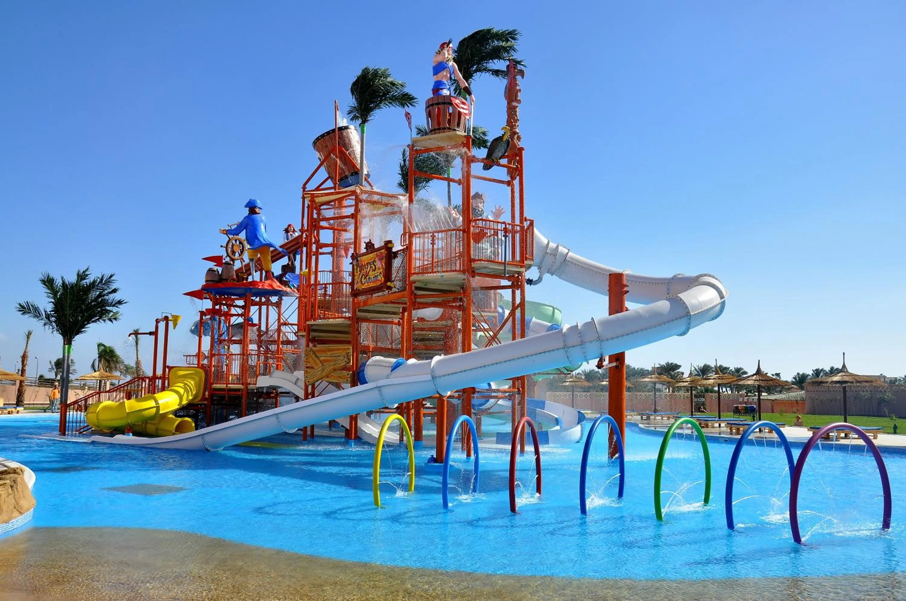 Aqua park in Pickalbatros Aqua Blu Resort - Hurghada