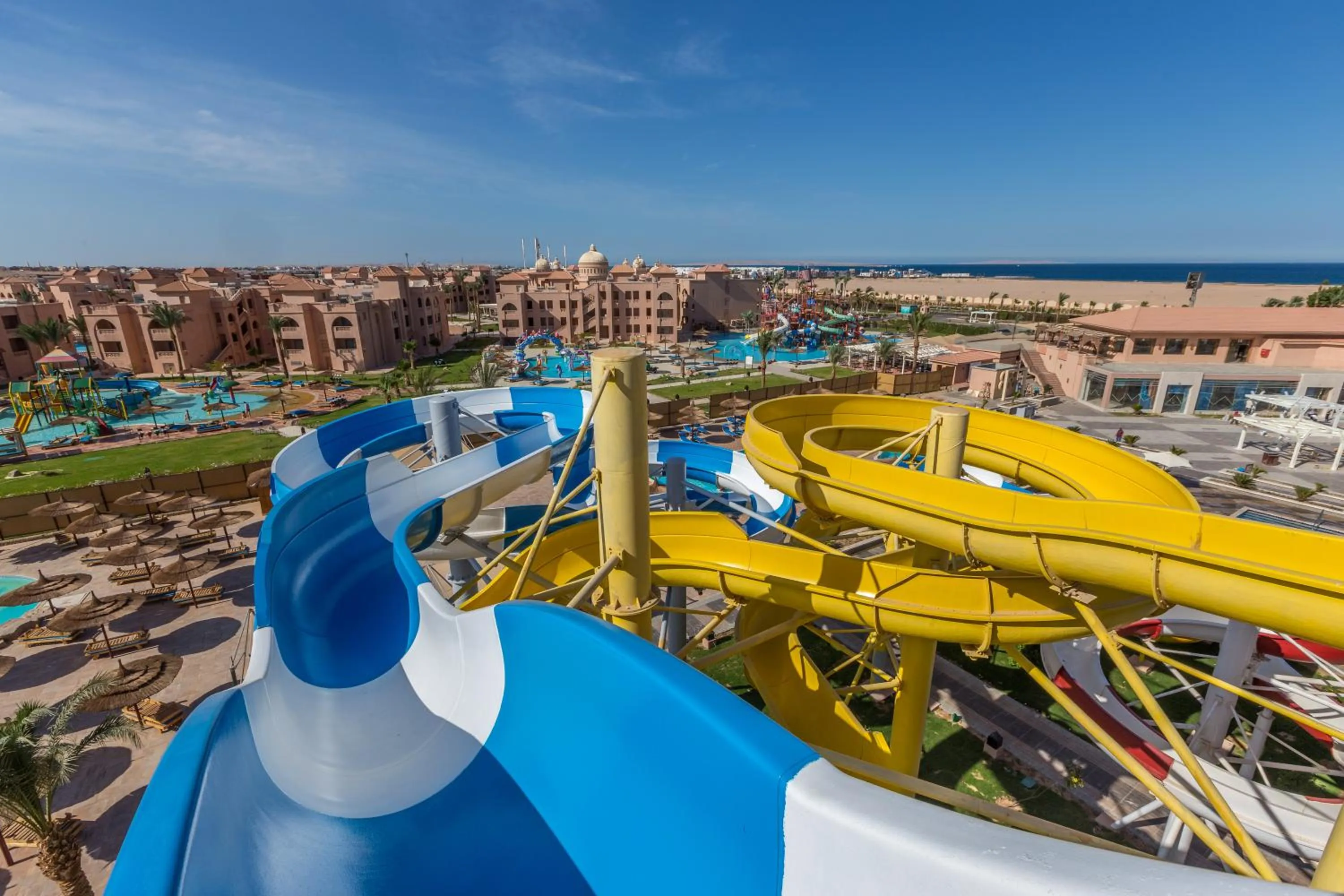 Aqua park in Pickalbatros Aqua Blu Resort - Hurghada