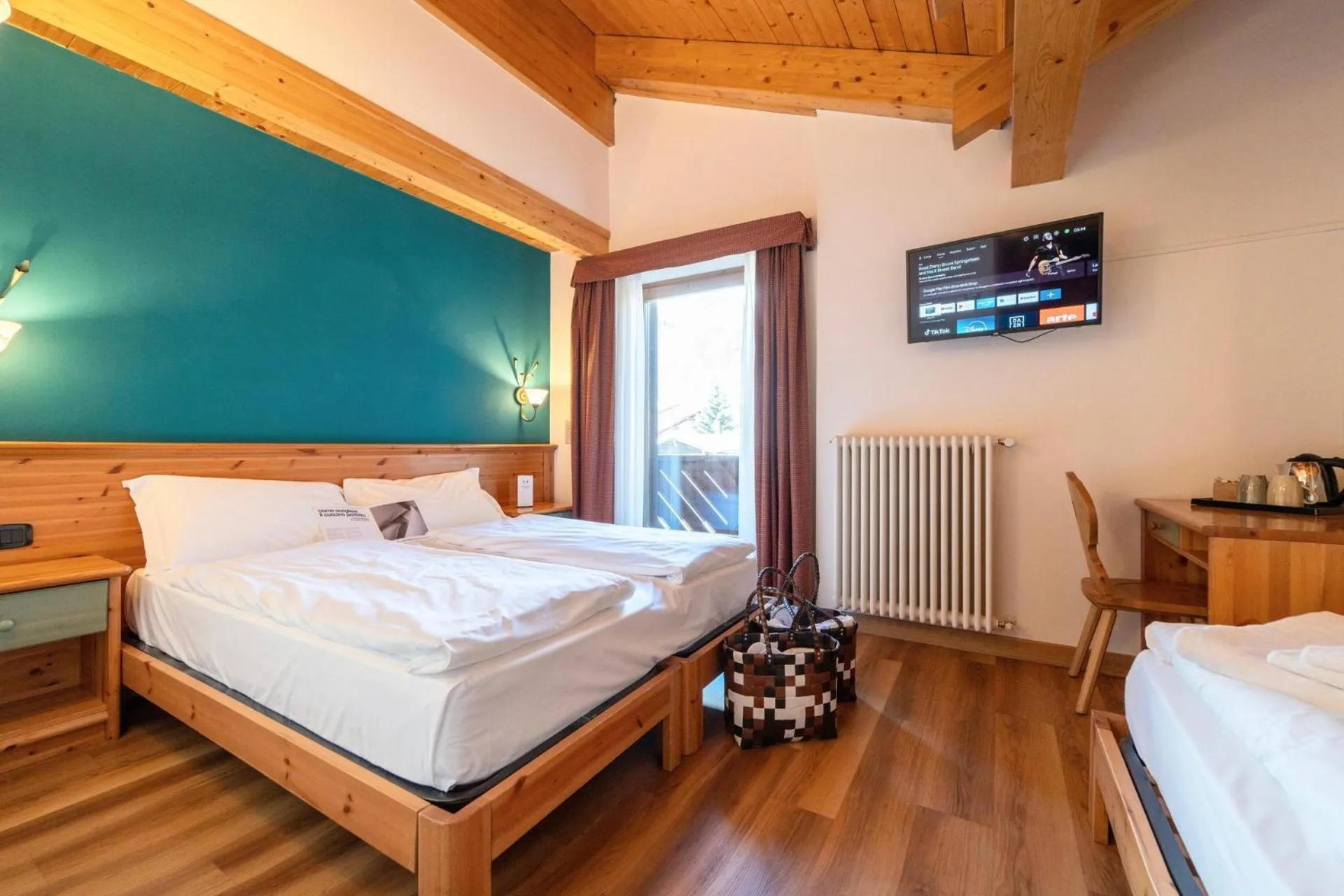 Bed in Hotel Primula