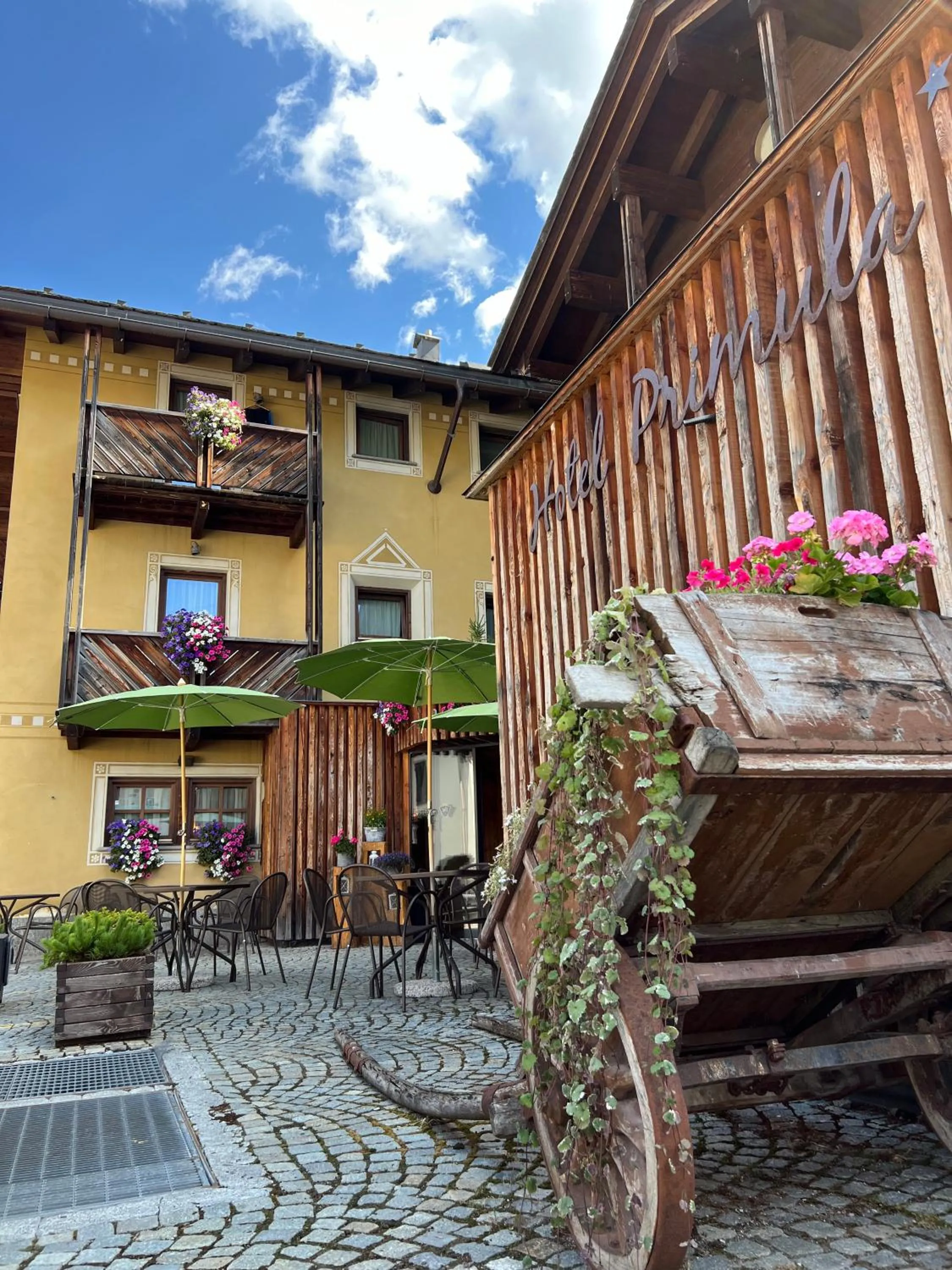 Property building in Hotel Primula