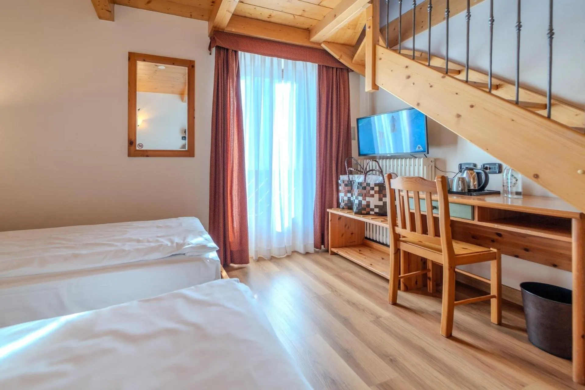 Bed in Hotel Primula