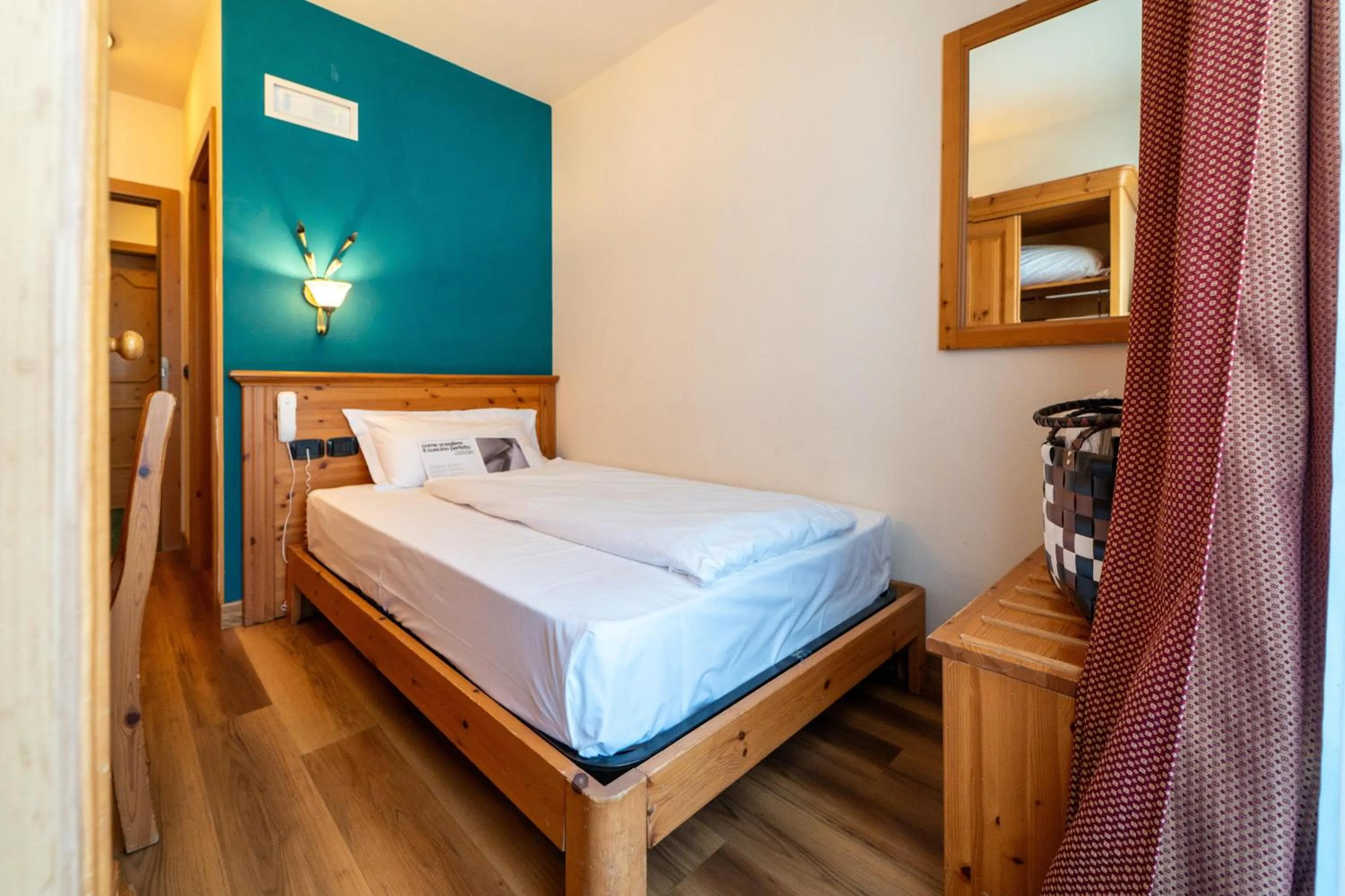 Bed in Hotel Primula