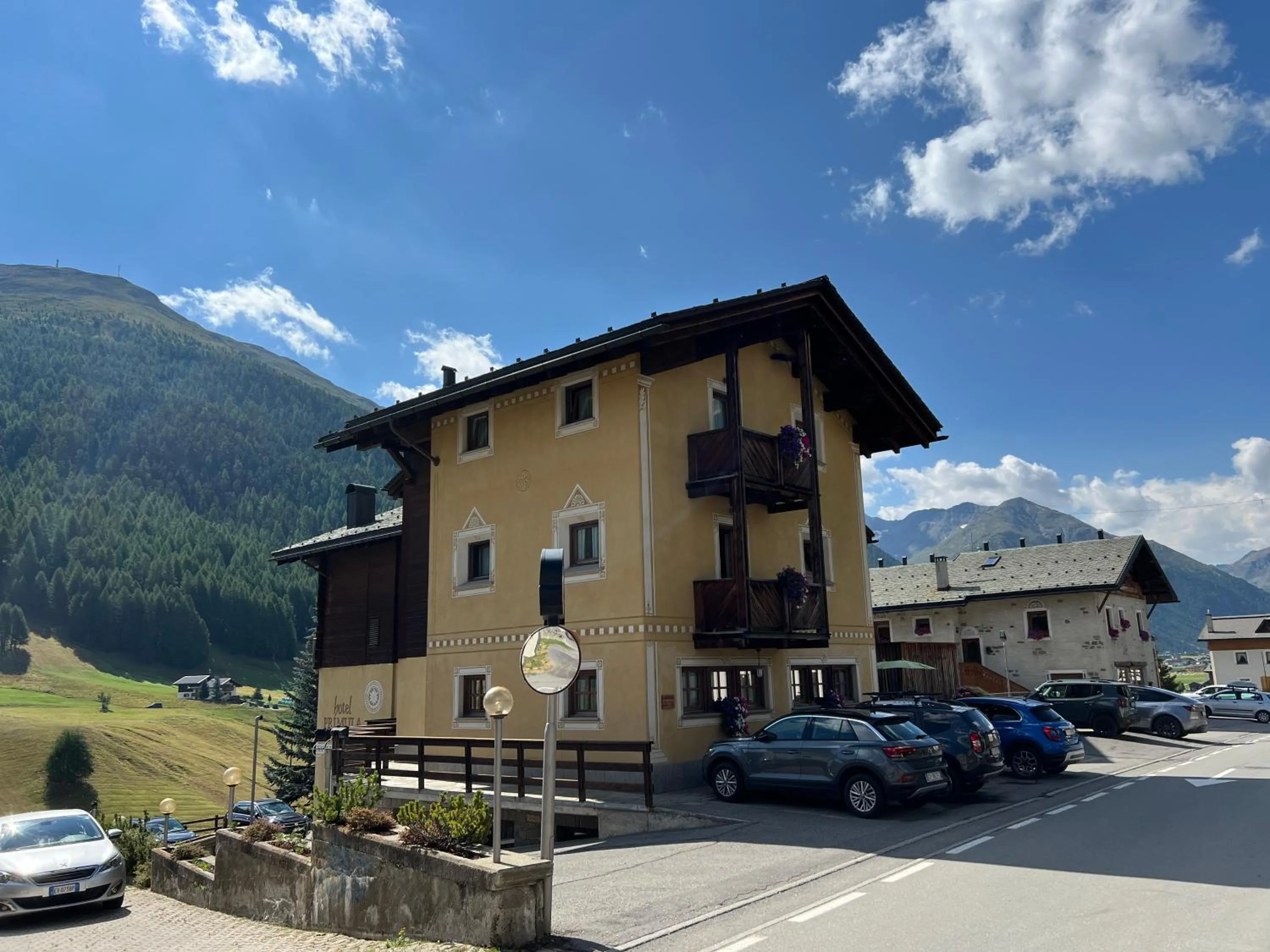 Property building in Hotel Primula