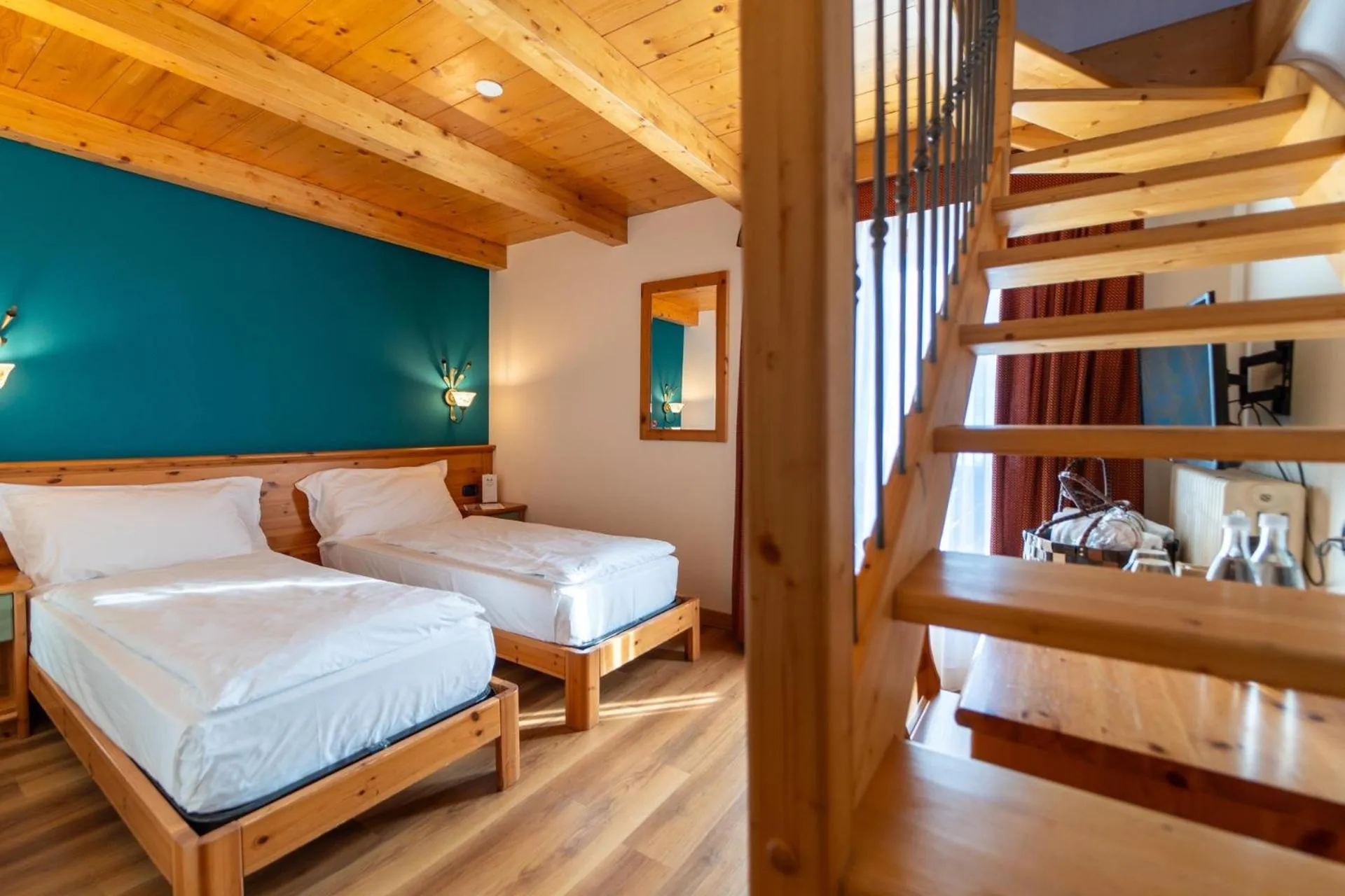 Bed in Hotel Primula