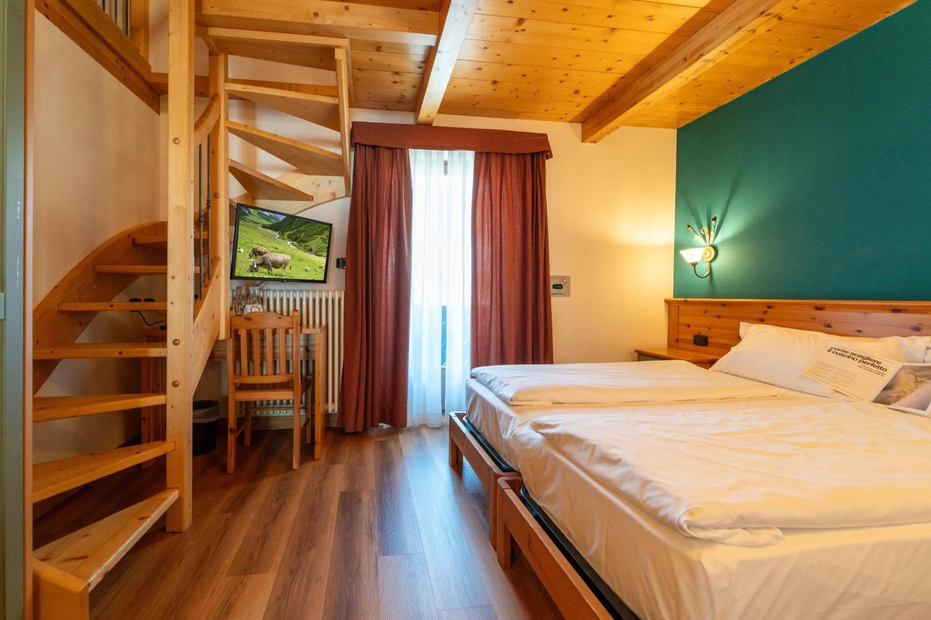 Bed in Hotel Primula