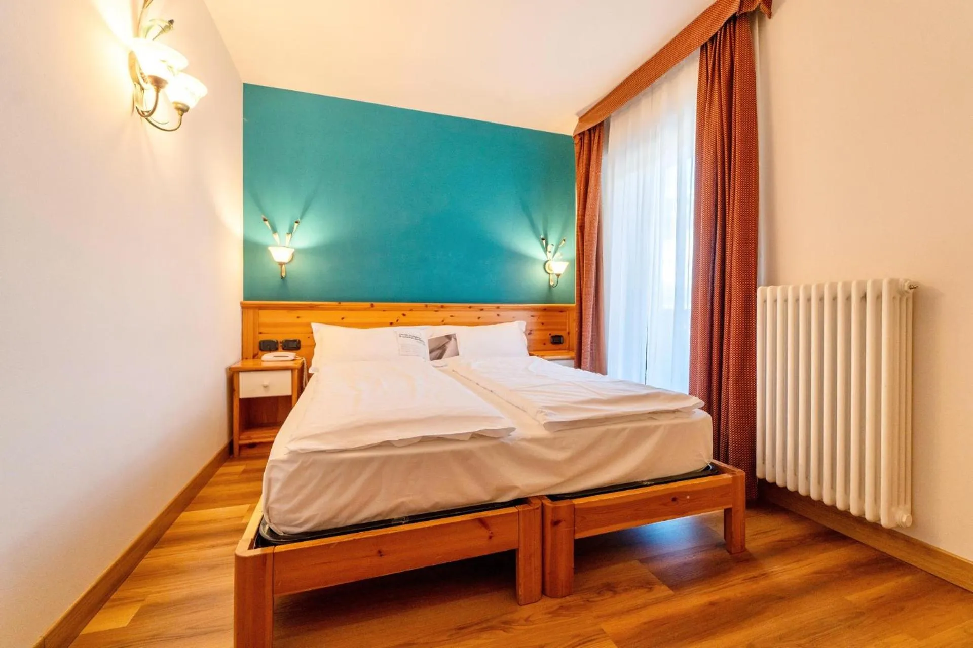 Bed in Hotel Primula