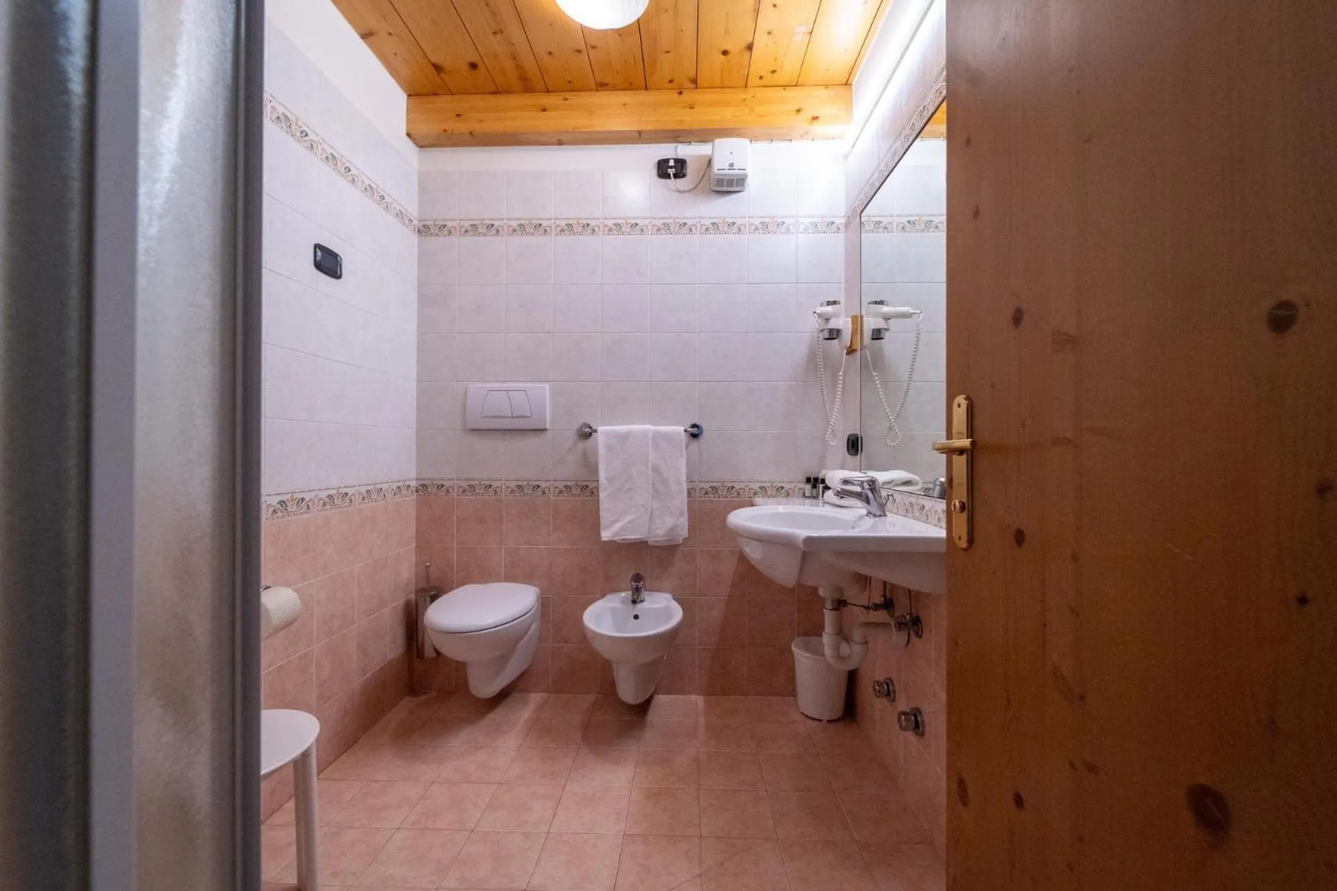 Shower in Hotel Primula