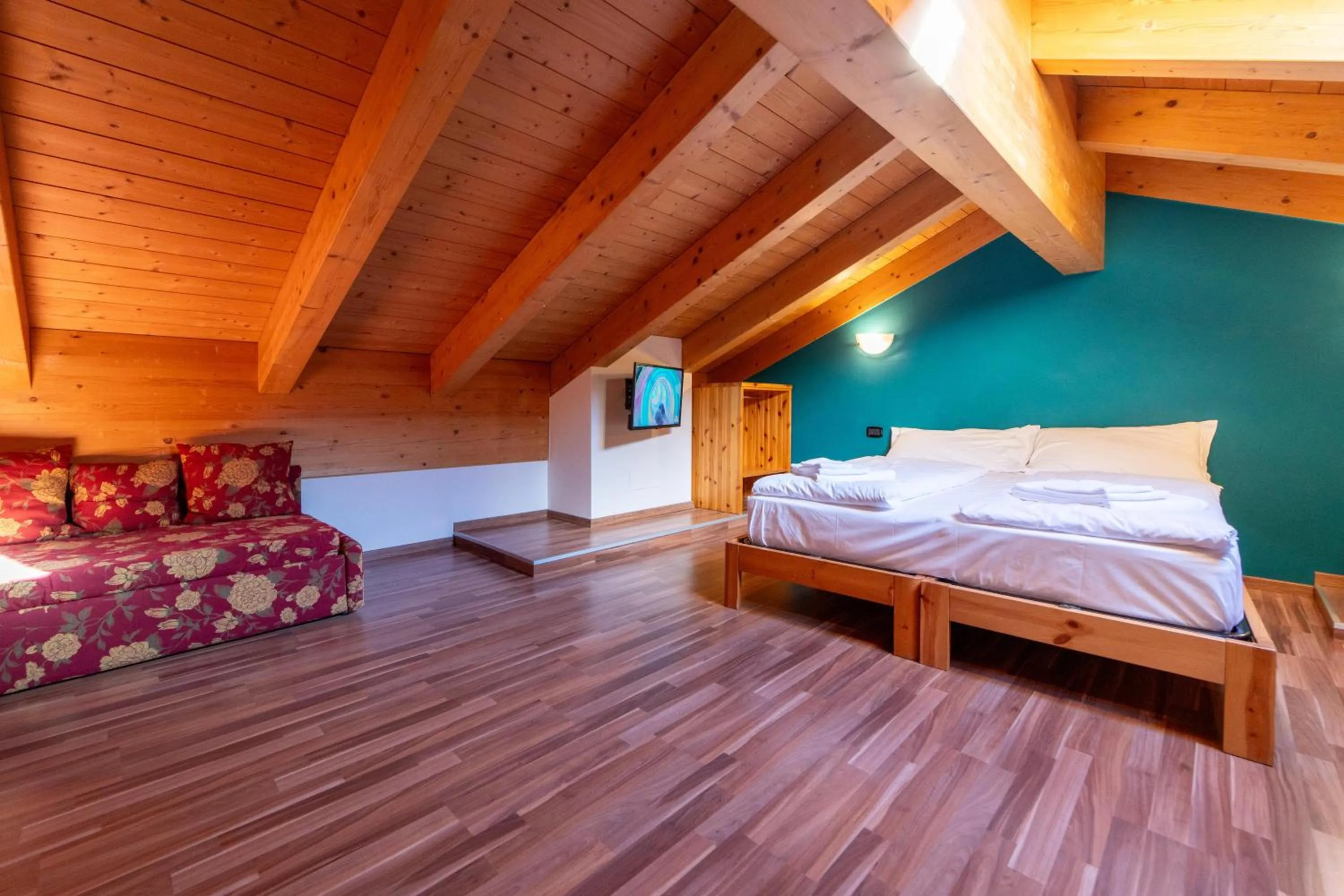 Bed in Hotel Primula