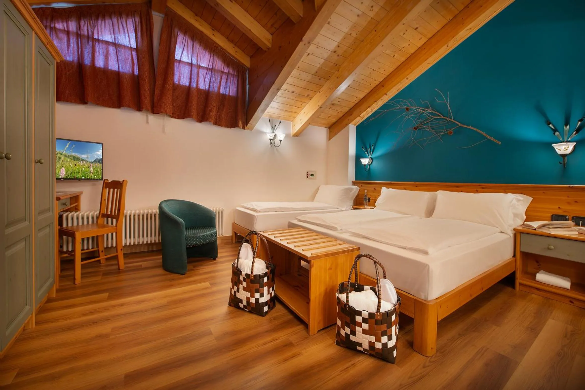 Bed in Hotel Primula