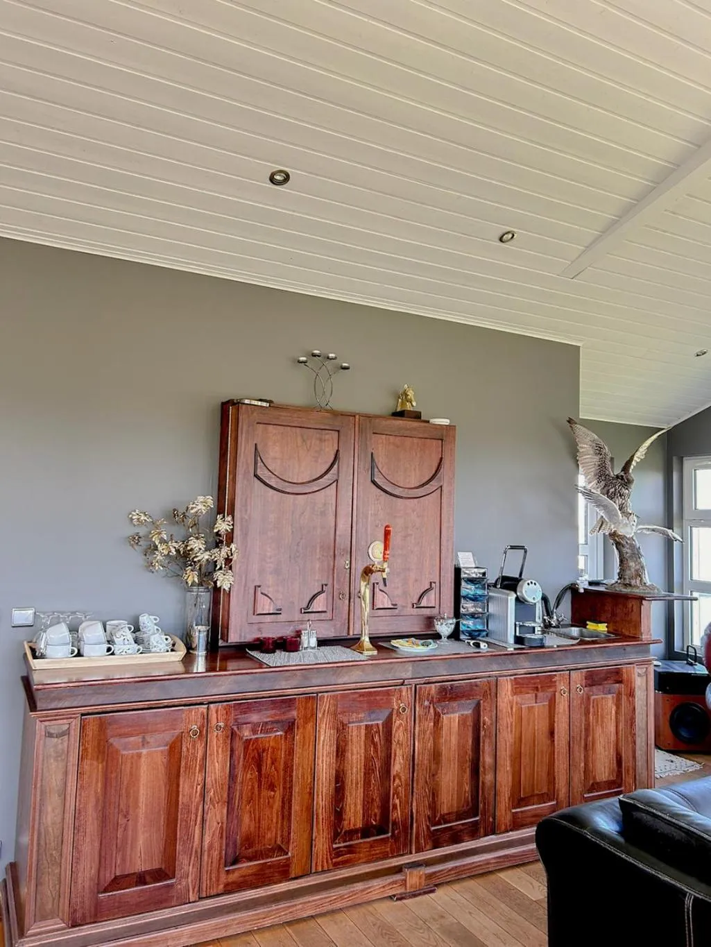 Coffee/tea facilities in Ármót Guesthouse