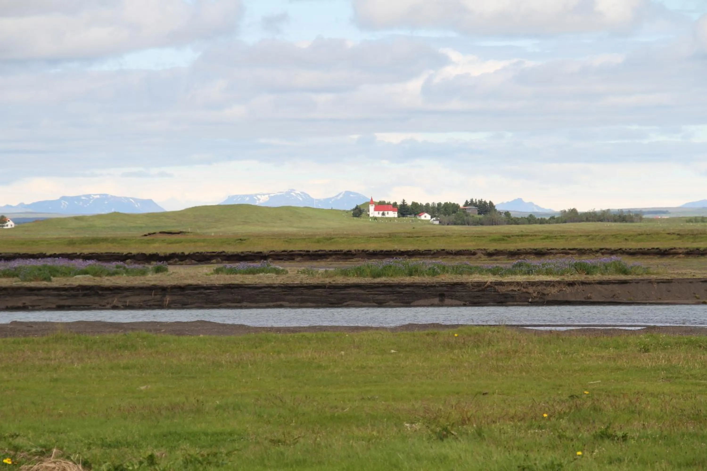 Natural landscape in Ármót Guesthouse