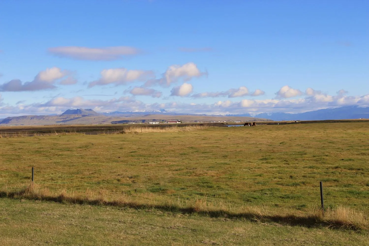 Natural landscape in Ármót Guesthouse