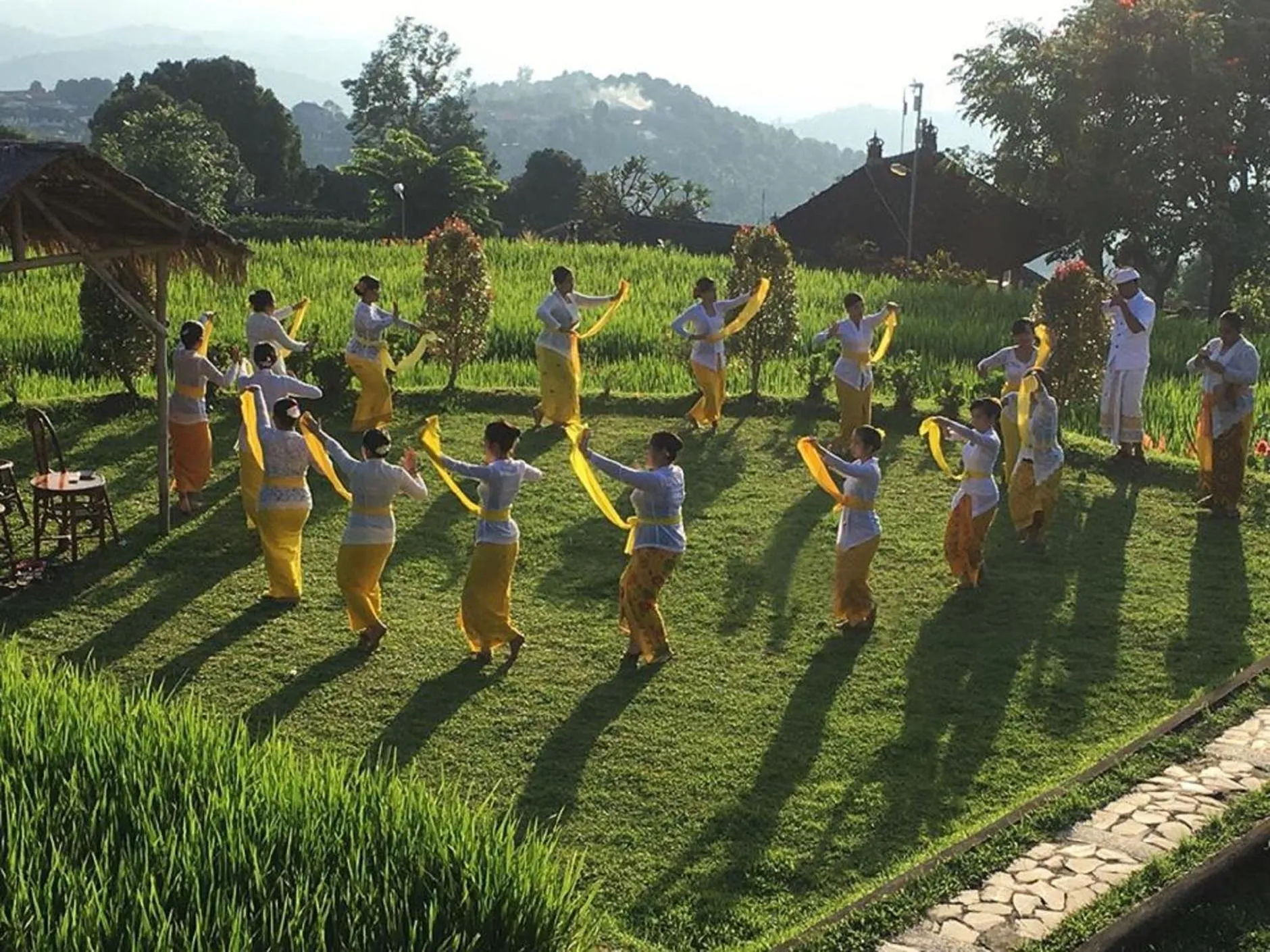 Decorative detail in Puri Lumbung Cottages Restaurant & Spa Munduk