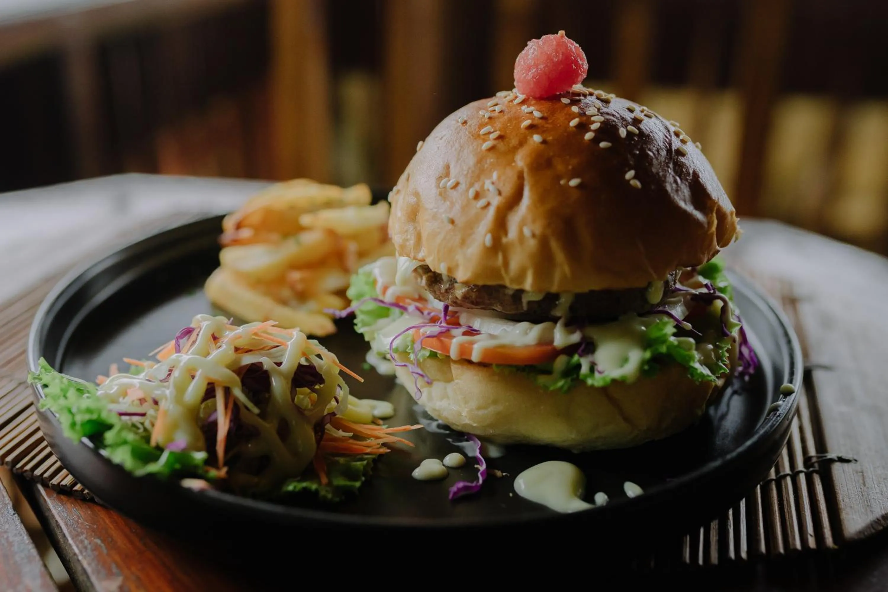 Food and drinks in Puri Lumbung Cottages Restaurant & Spa Munduk