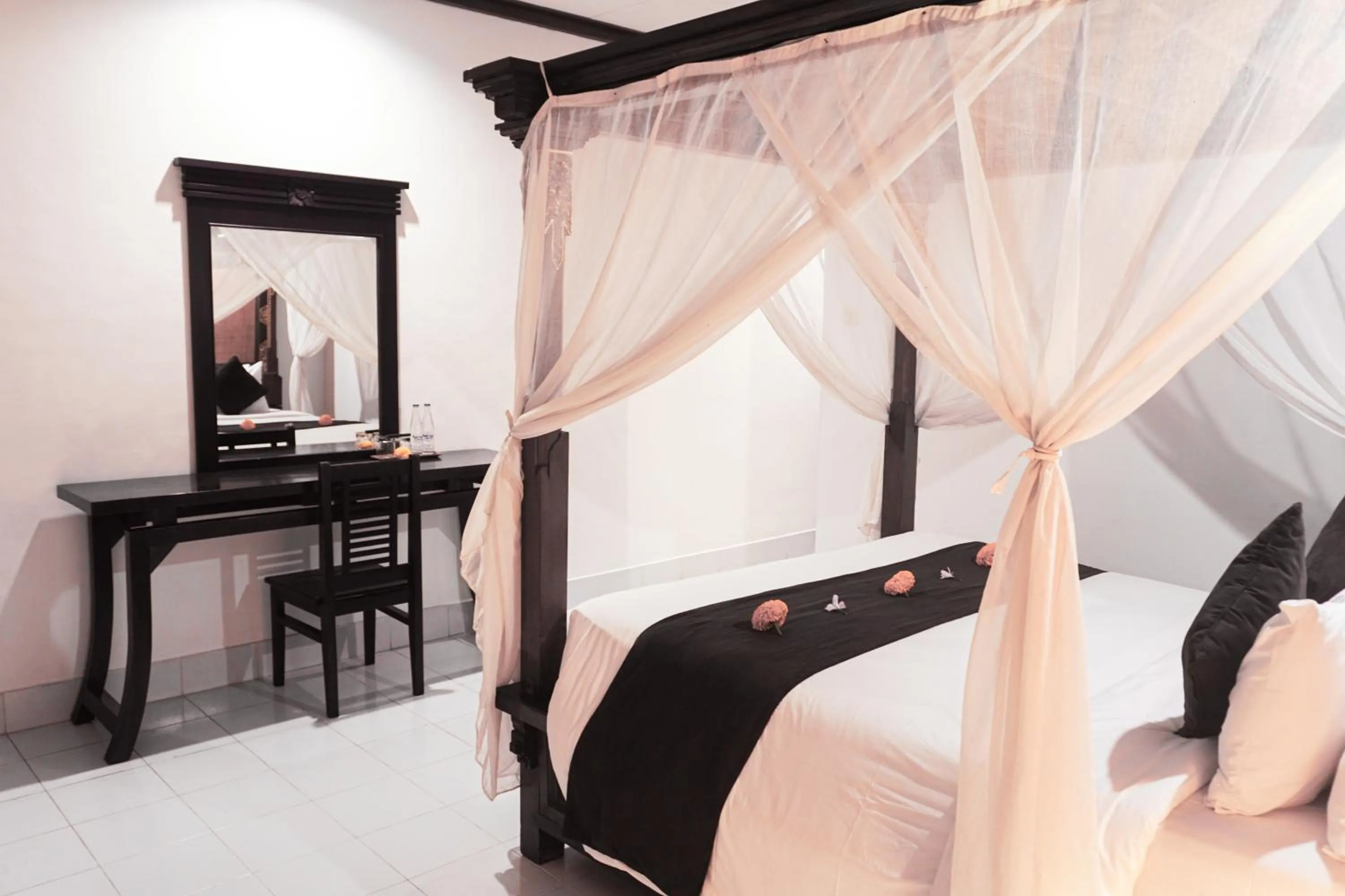 Bed in Garden View Ubud