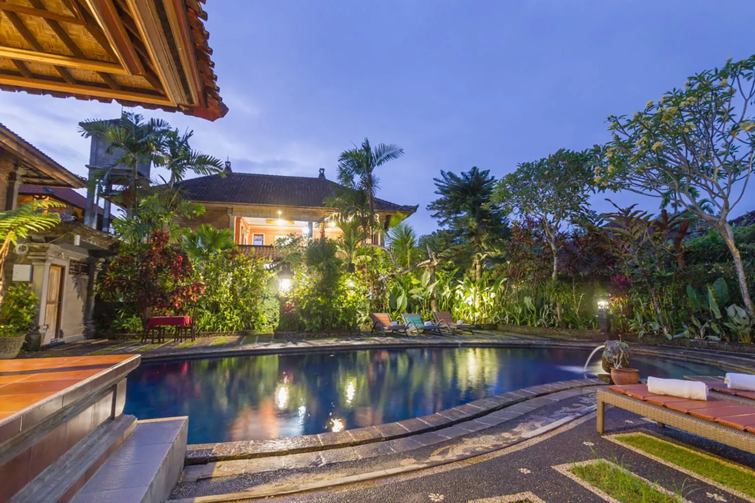 Swimming pool in Garden View Ubud