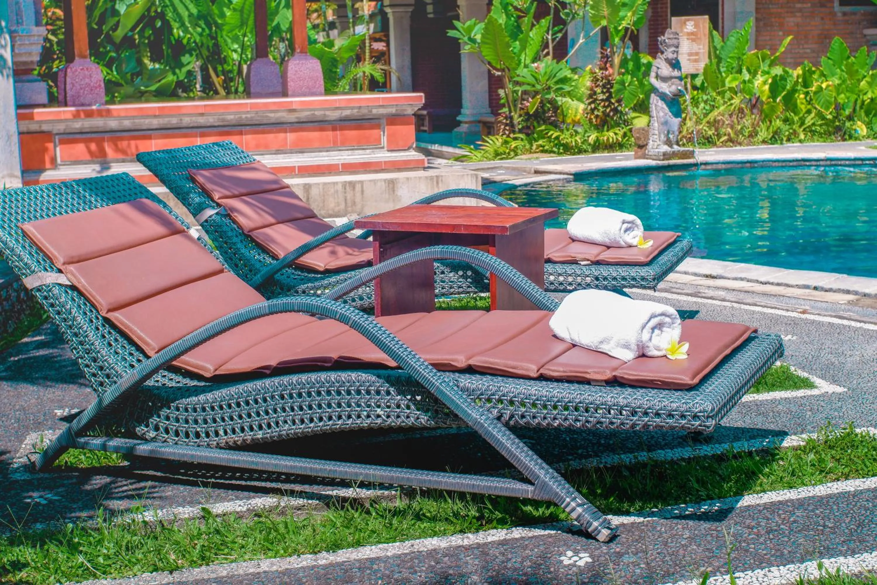 Swimming pool in Garden View Ubud