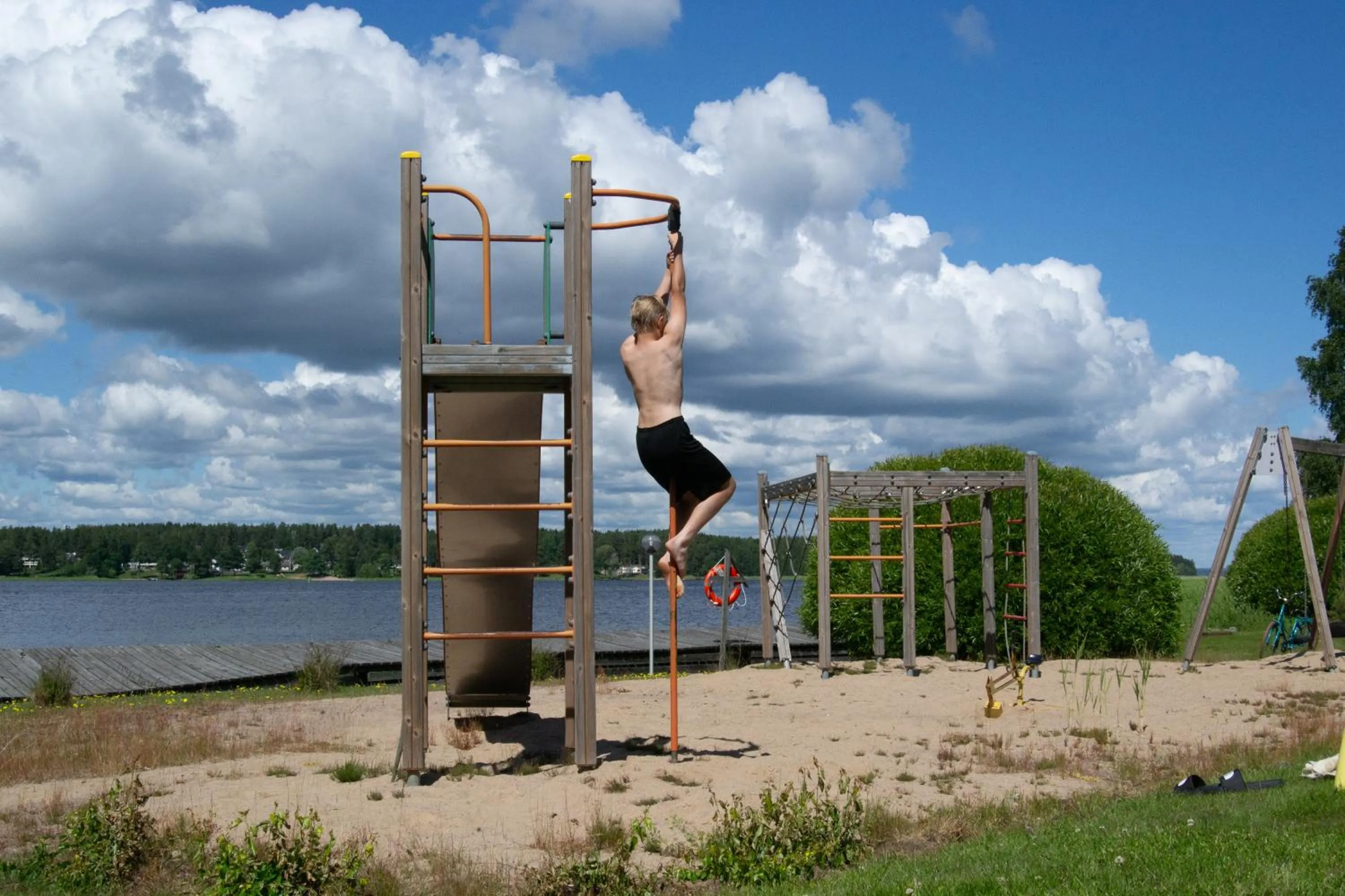 Children play ground in Hotel Sea Front