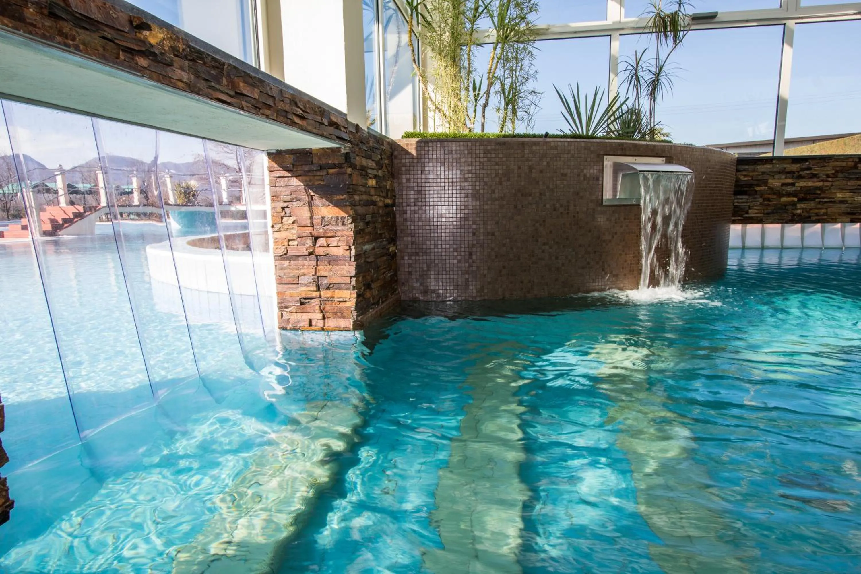 Natural landscape in Hotel Terme Leonardo