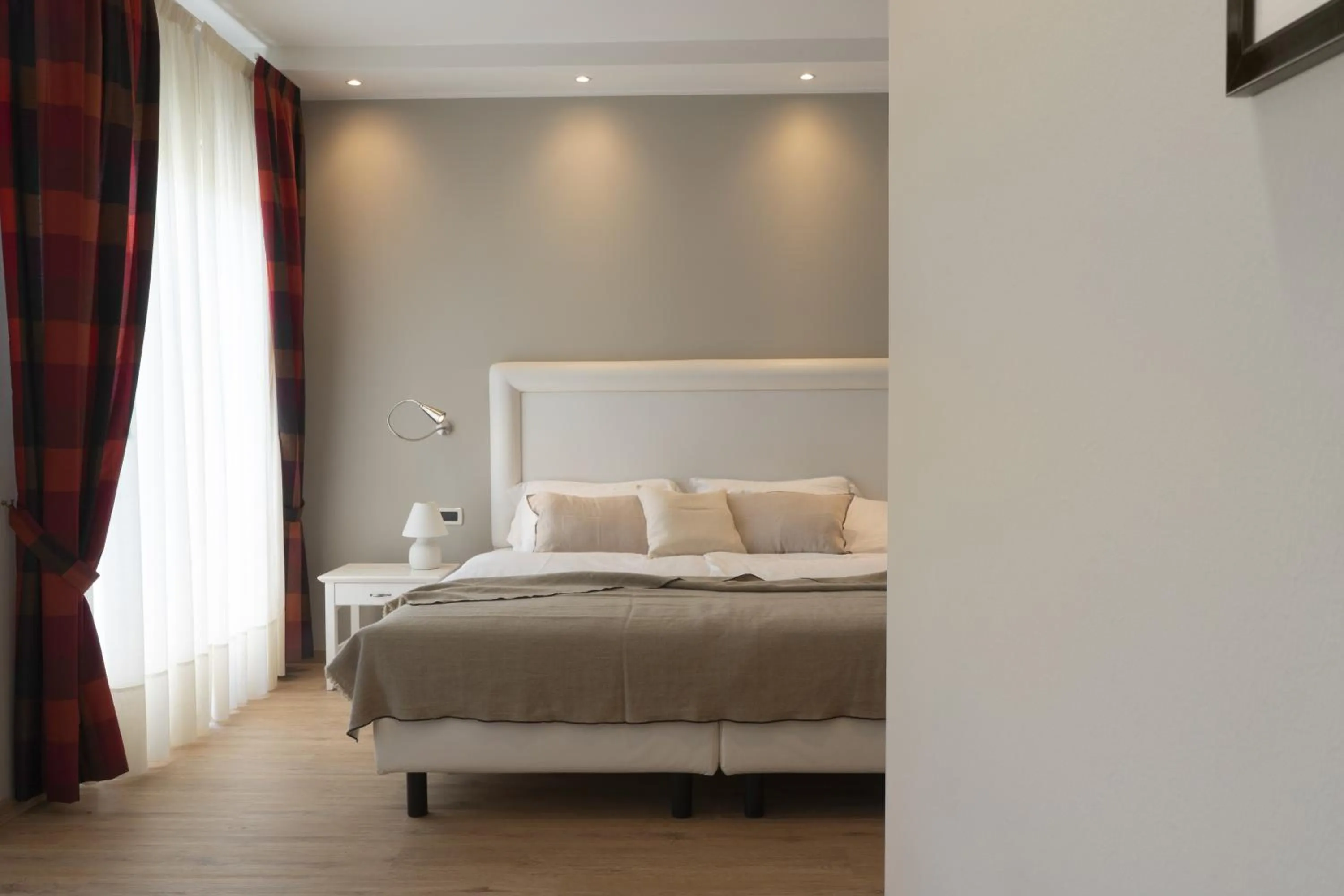 Bedroom, Bed in Hotel Terme Leonardo