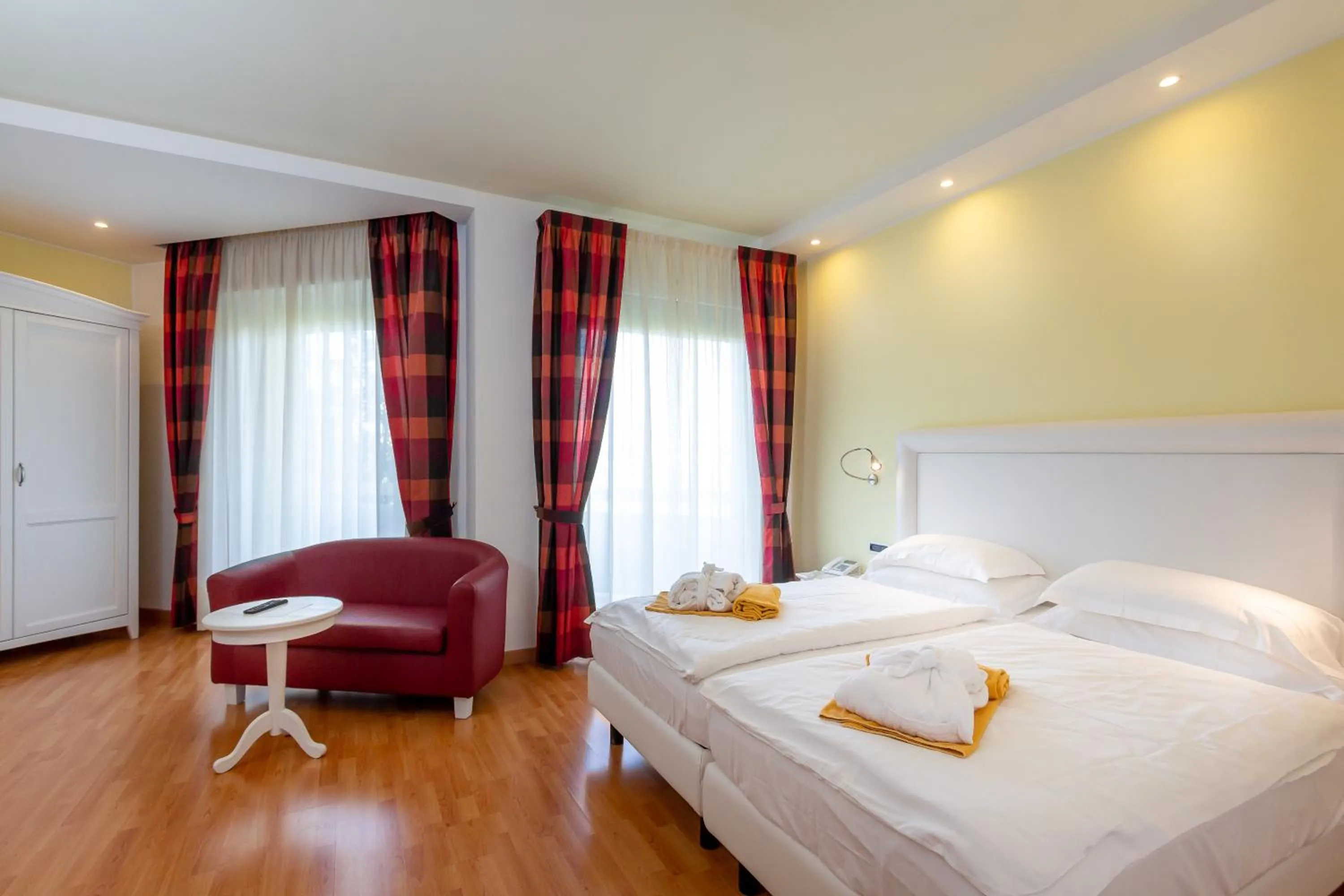 Bed in Hotel Terme Leonardo