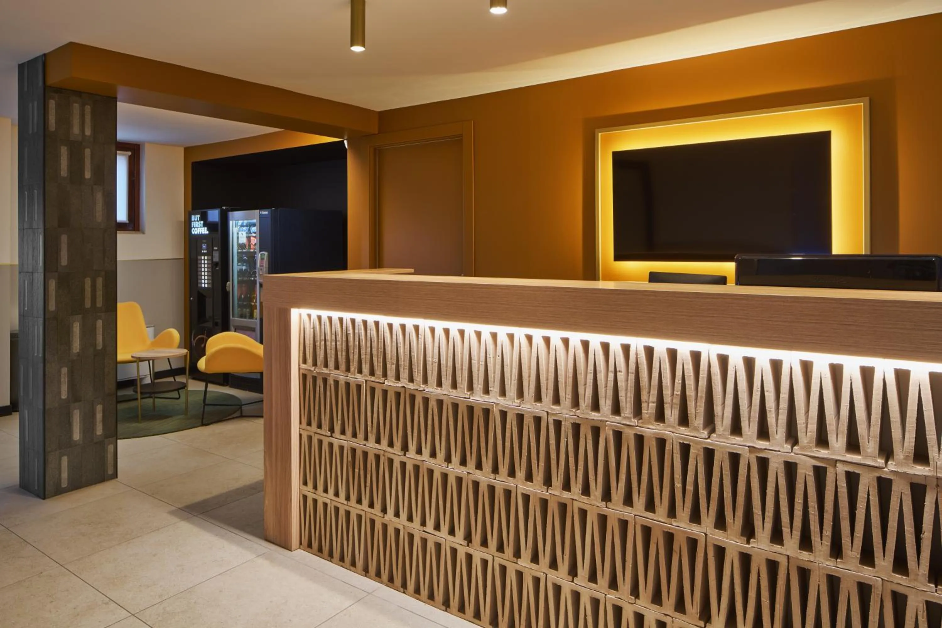 Lobby or reception in Hotel Antica Fonte