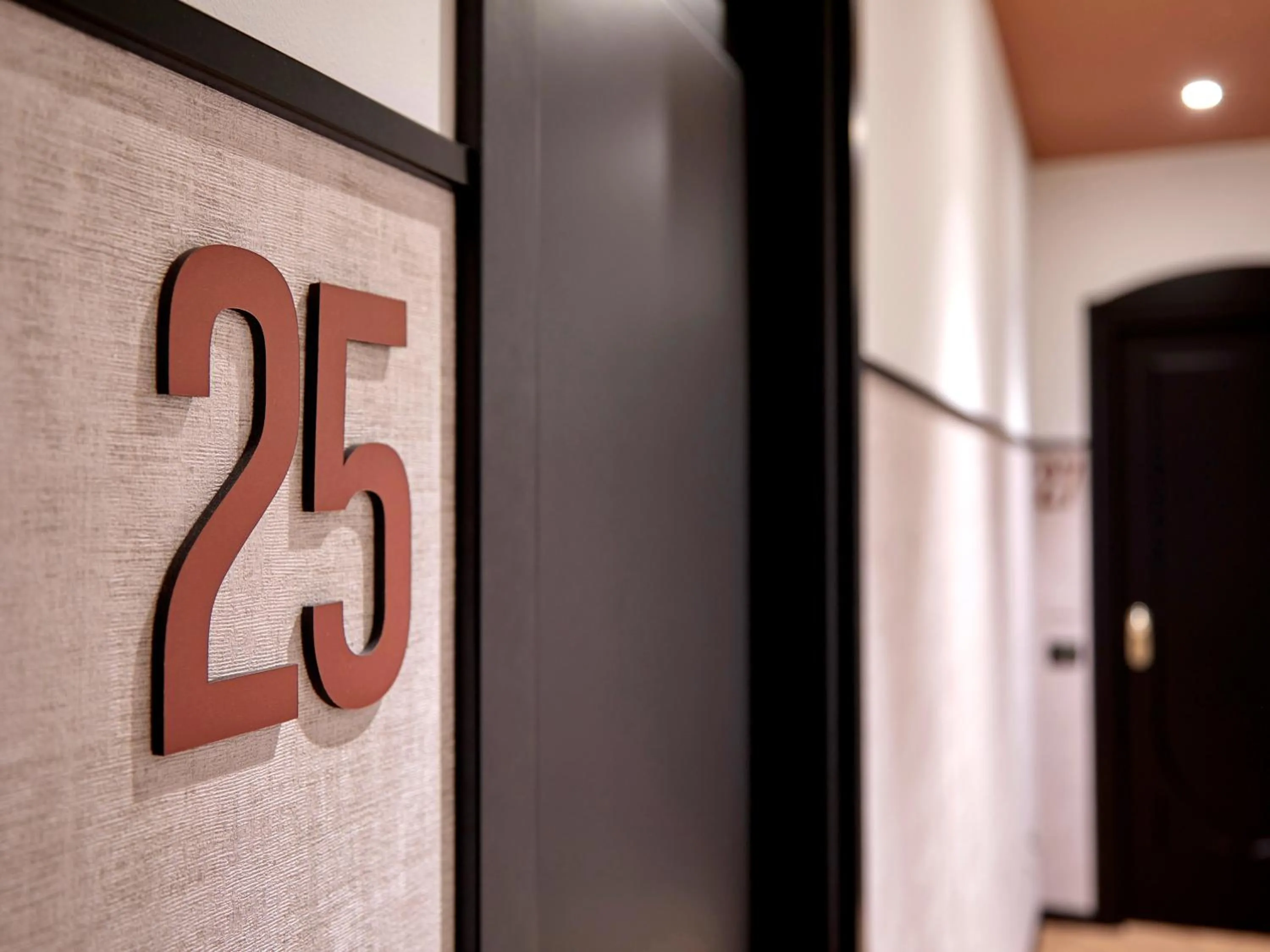 Decorative detail in Hotel Antica Fonte