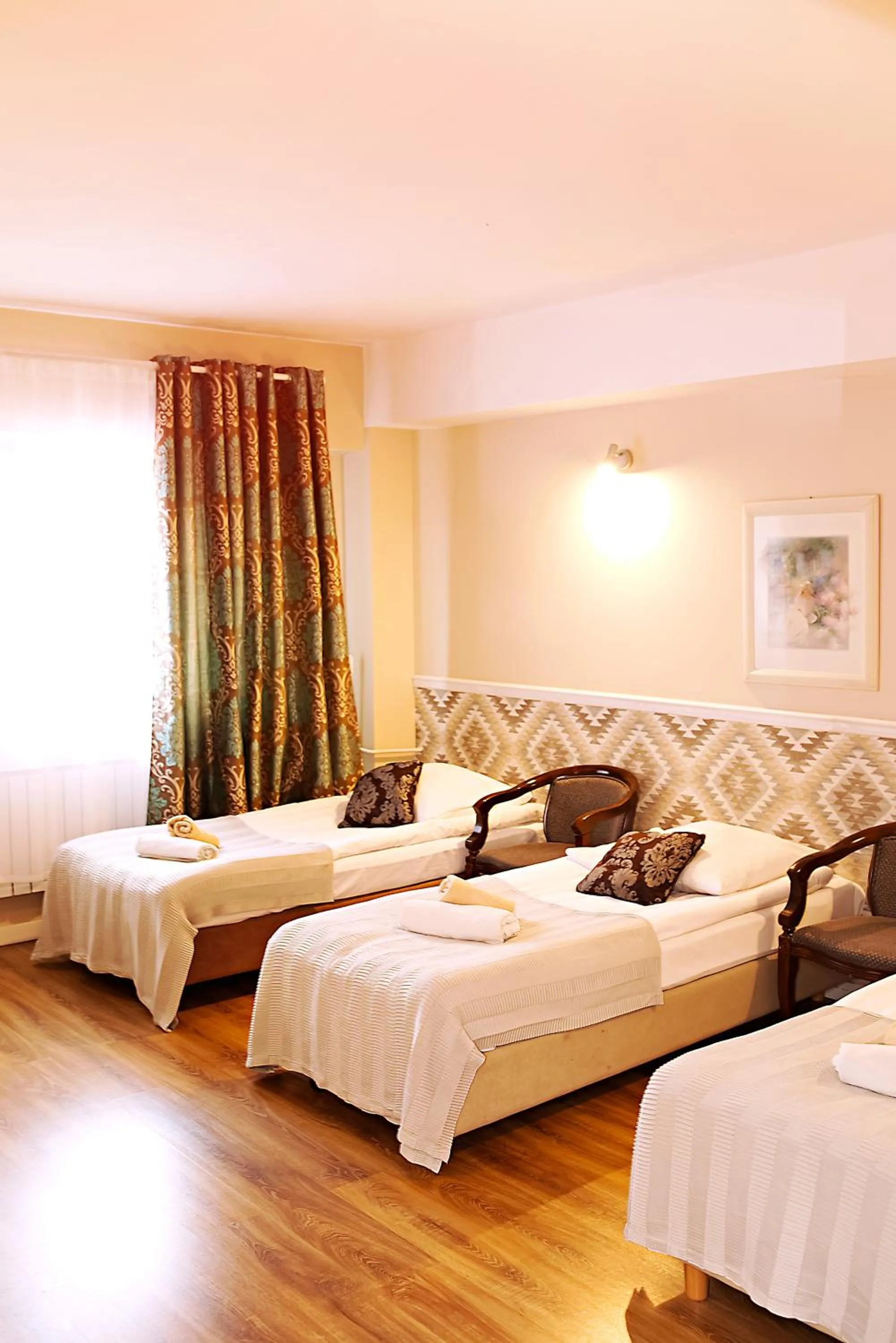 Bed in Hotel Zajazd Tumidaj