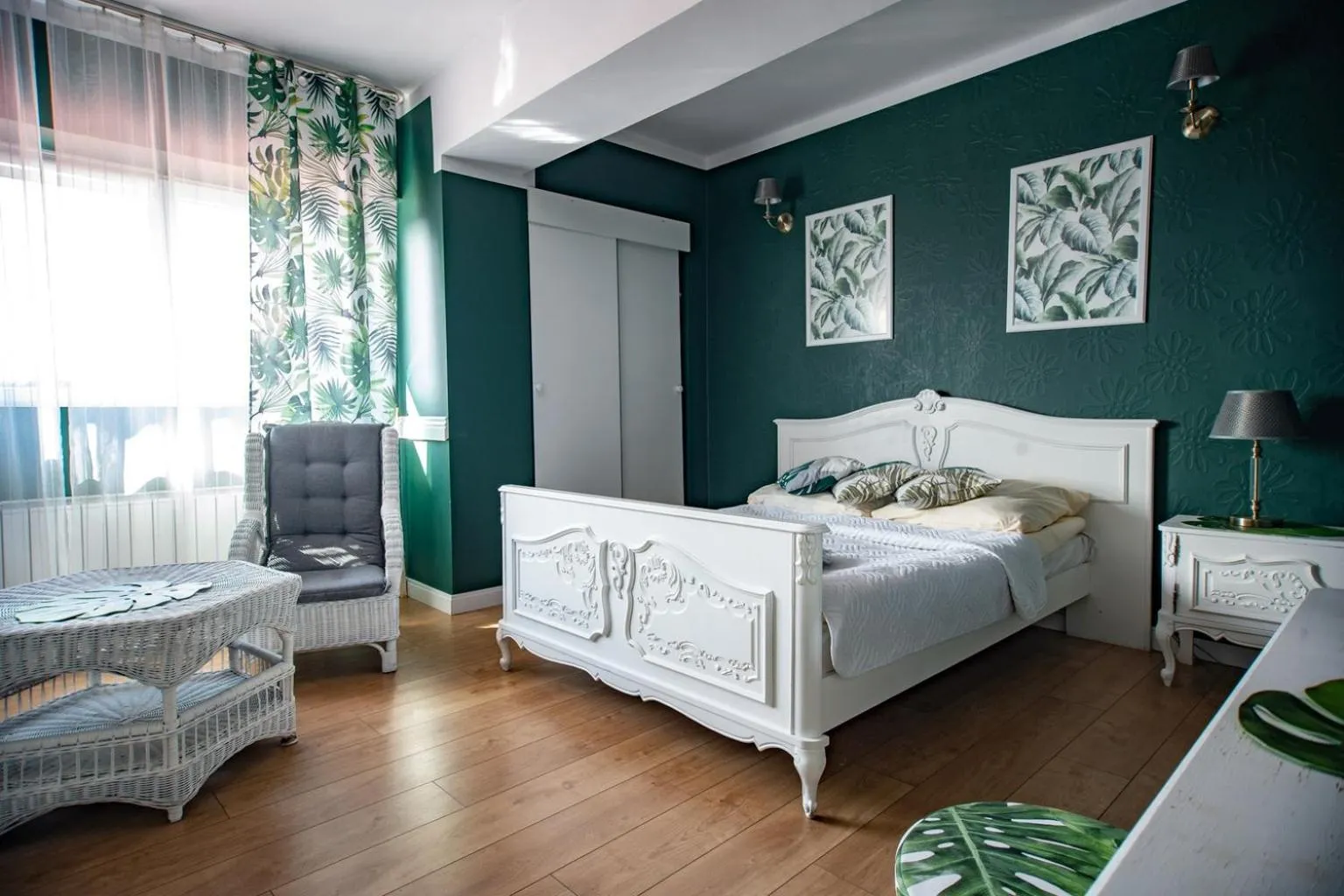 Bed in Hotel Zajazd Tumidaj