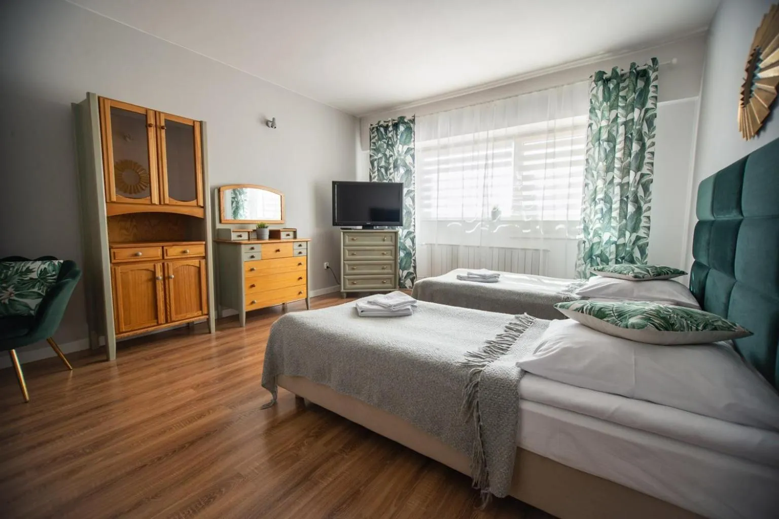 Bed in Hotel Zajazd Tumidaj