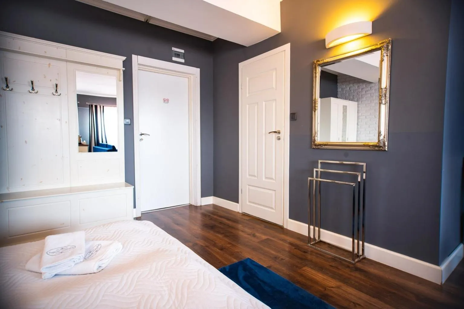 Bed in Hotel Zajazd Tumidaj